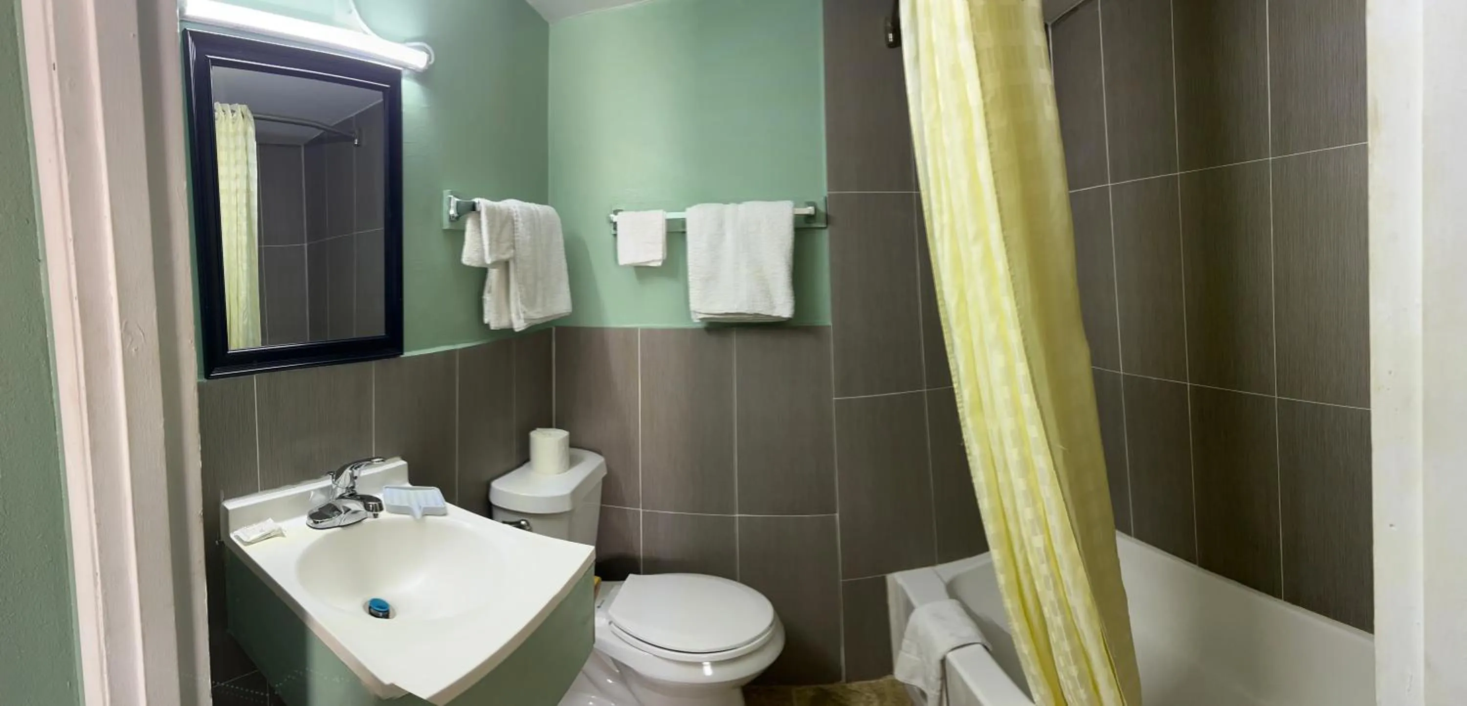 Toilet in Town & Country Motel