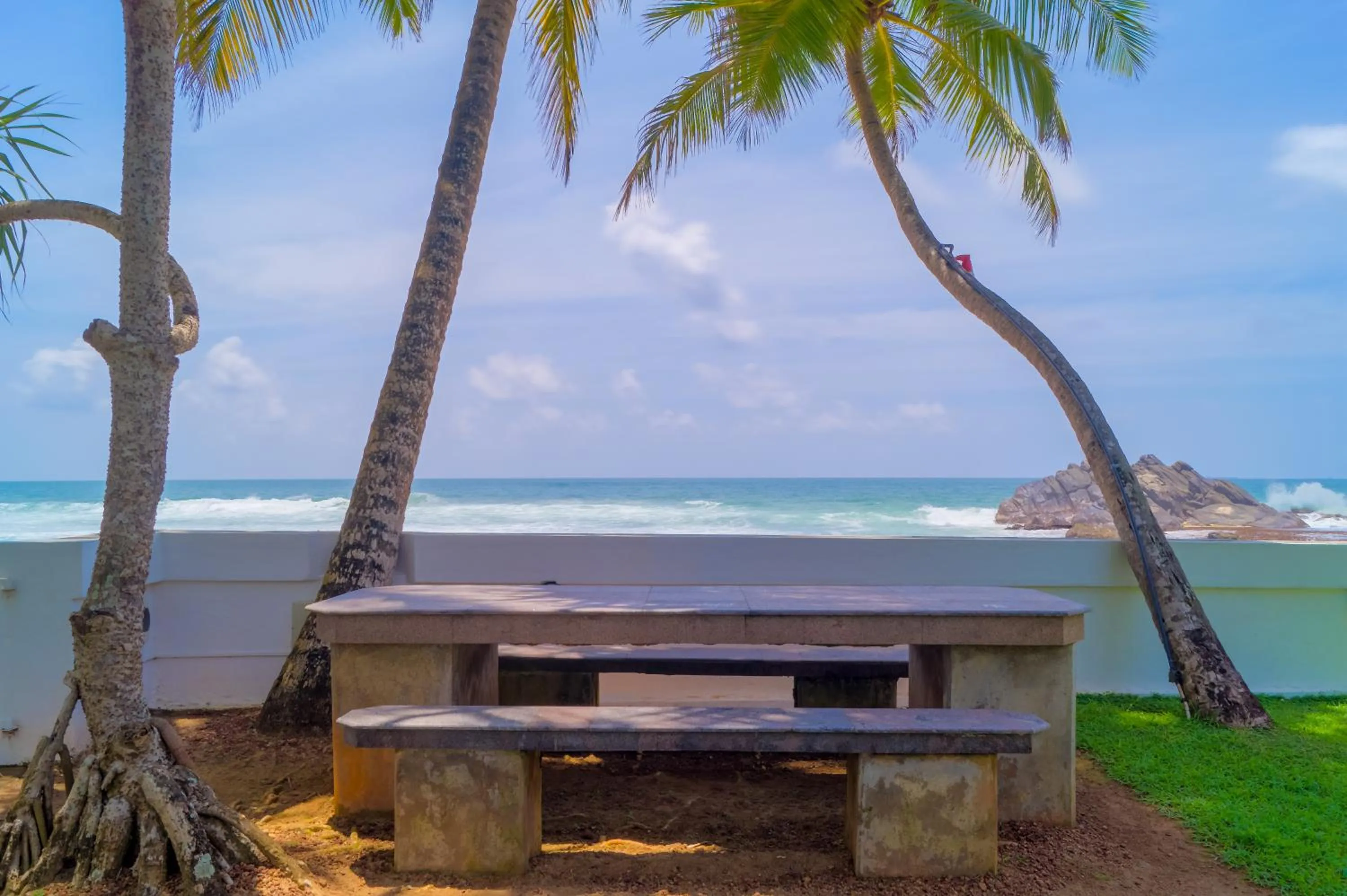 Sea view in Rockside Cabanas Hotel