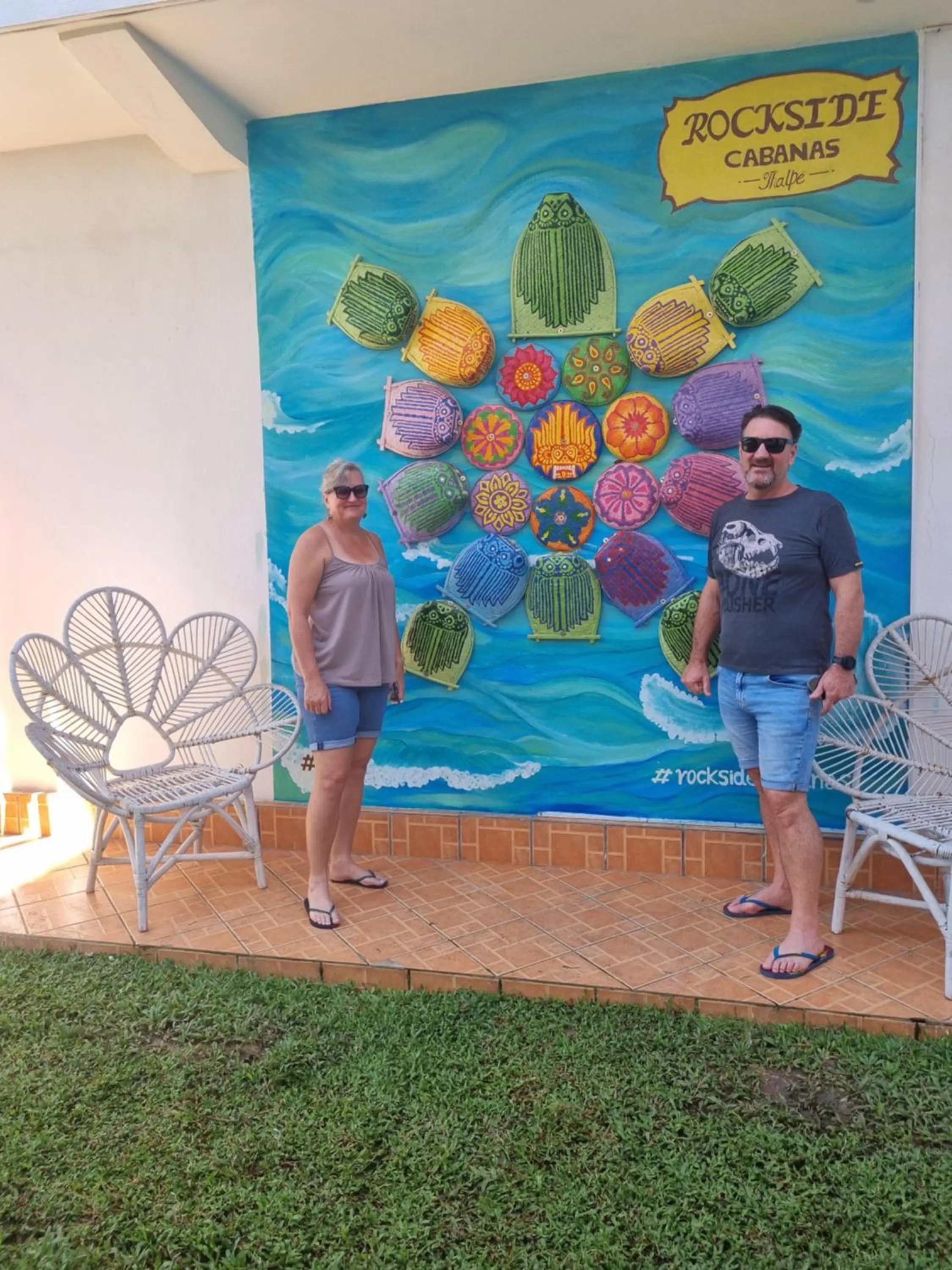 Swimming pool in Rockside Cabanas Hotel