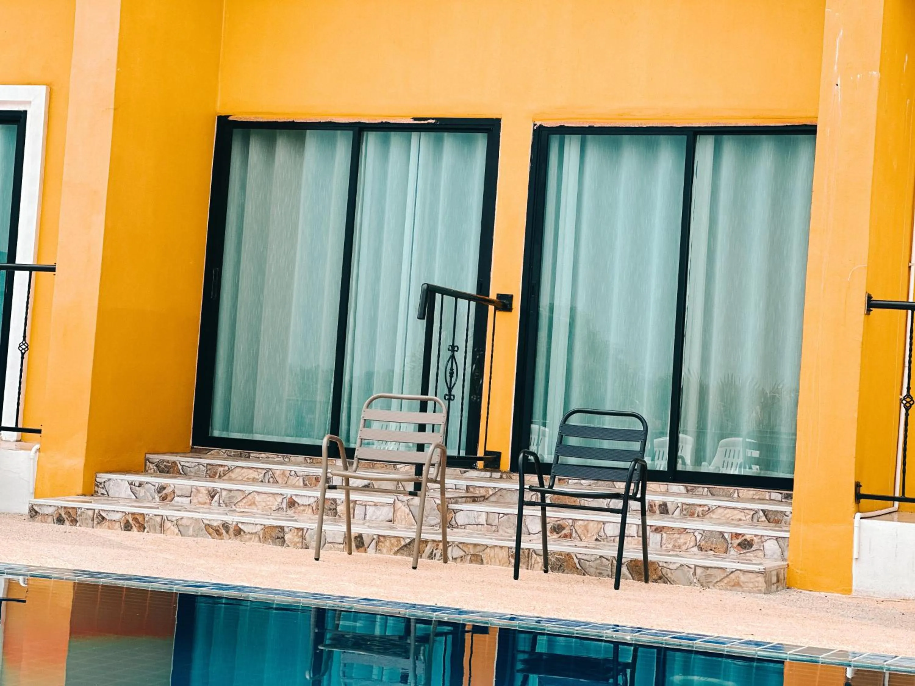 Balcony/Terrace in Tuscany Hotel Buriram