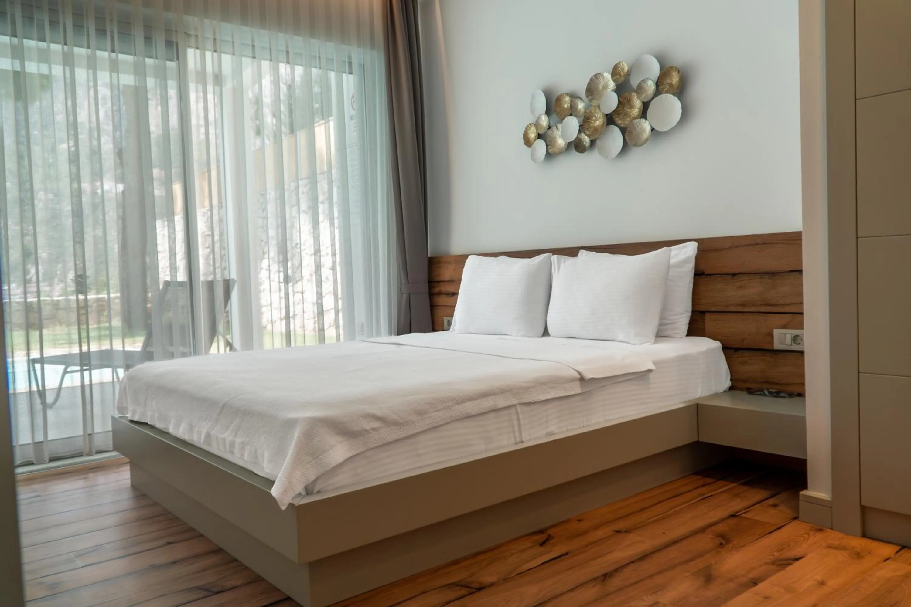 Bed in Z-Villas Beach Hotel