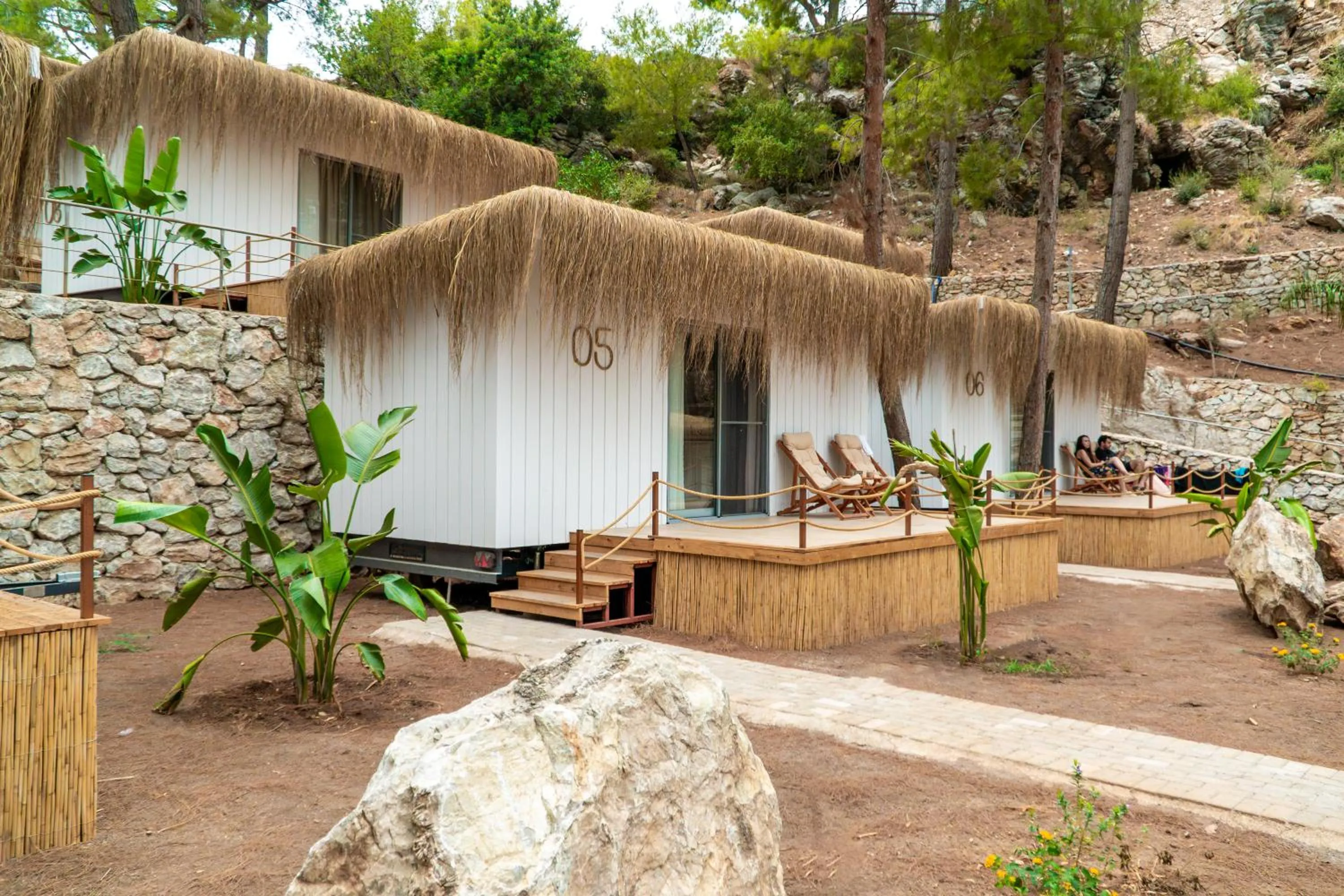 Patio in Z-Villas Beach Hotel