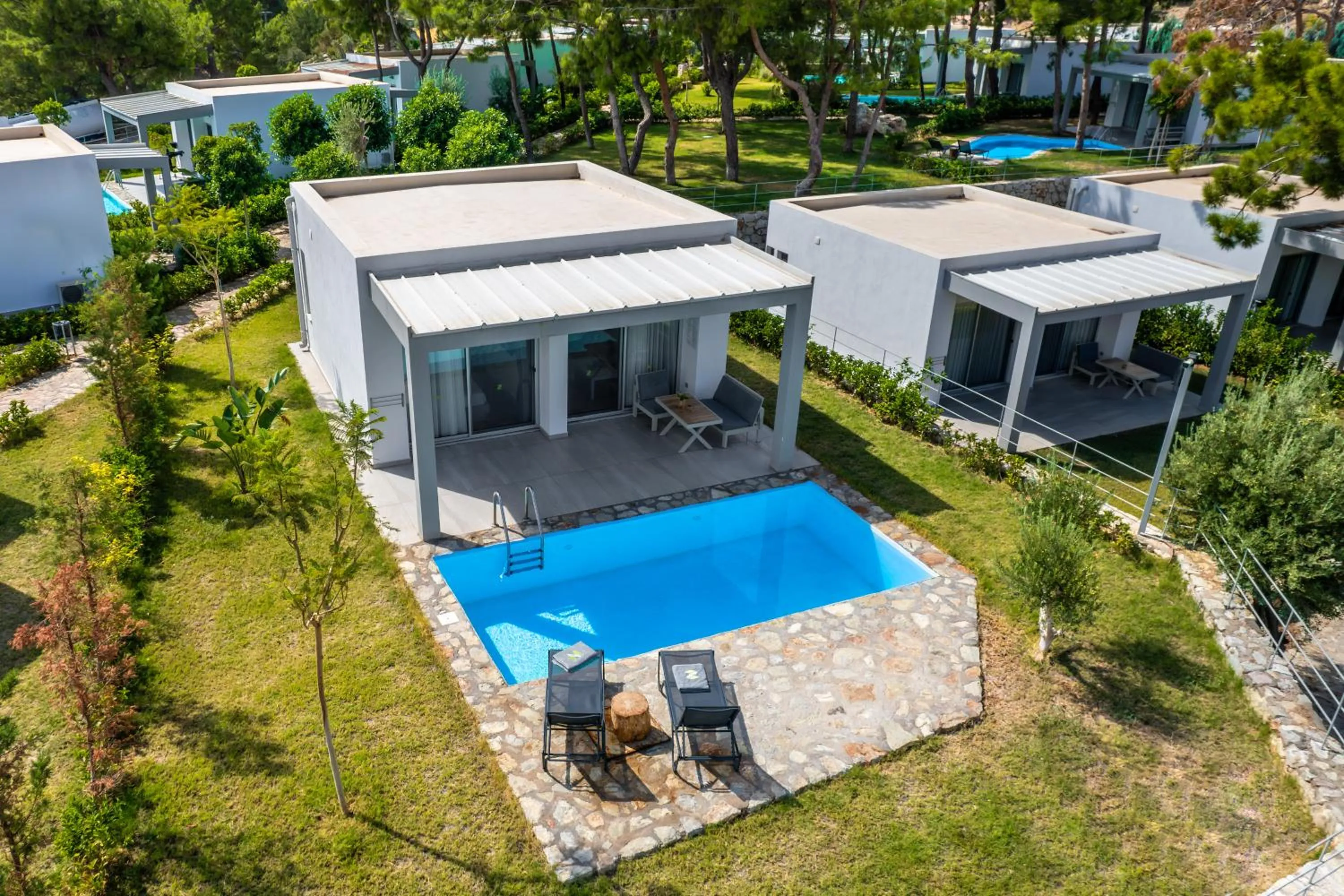 Bird's eye view in Z-Villas Beach Hotel