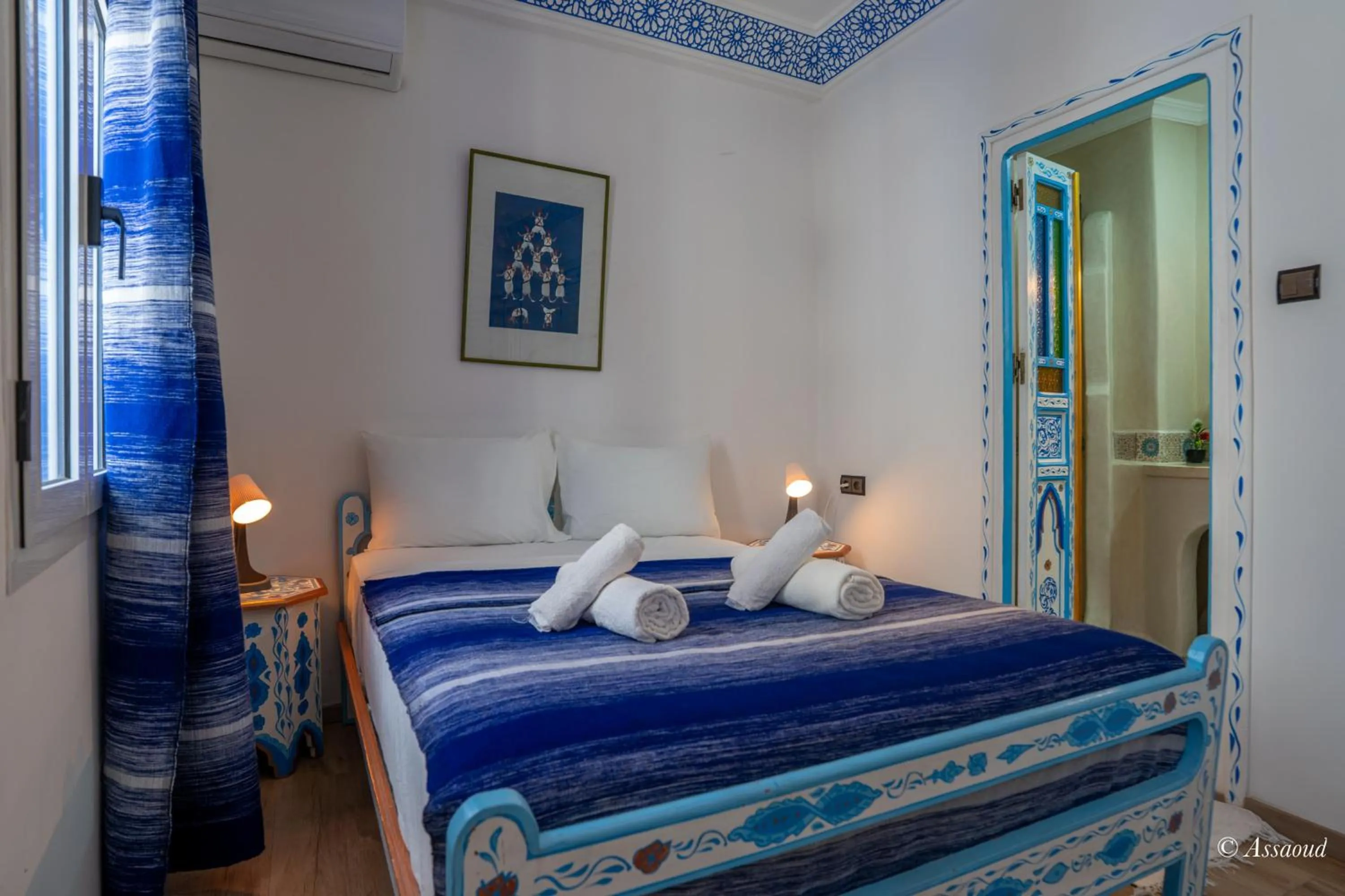 Bed in Hotel Miramonte