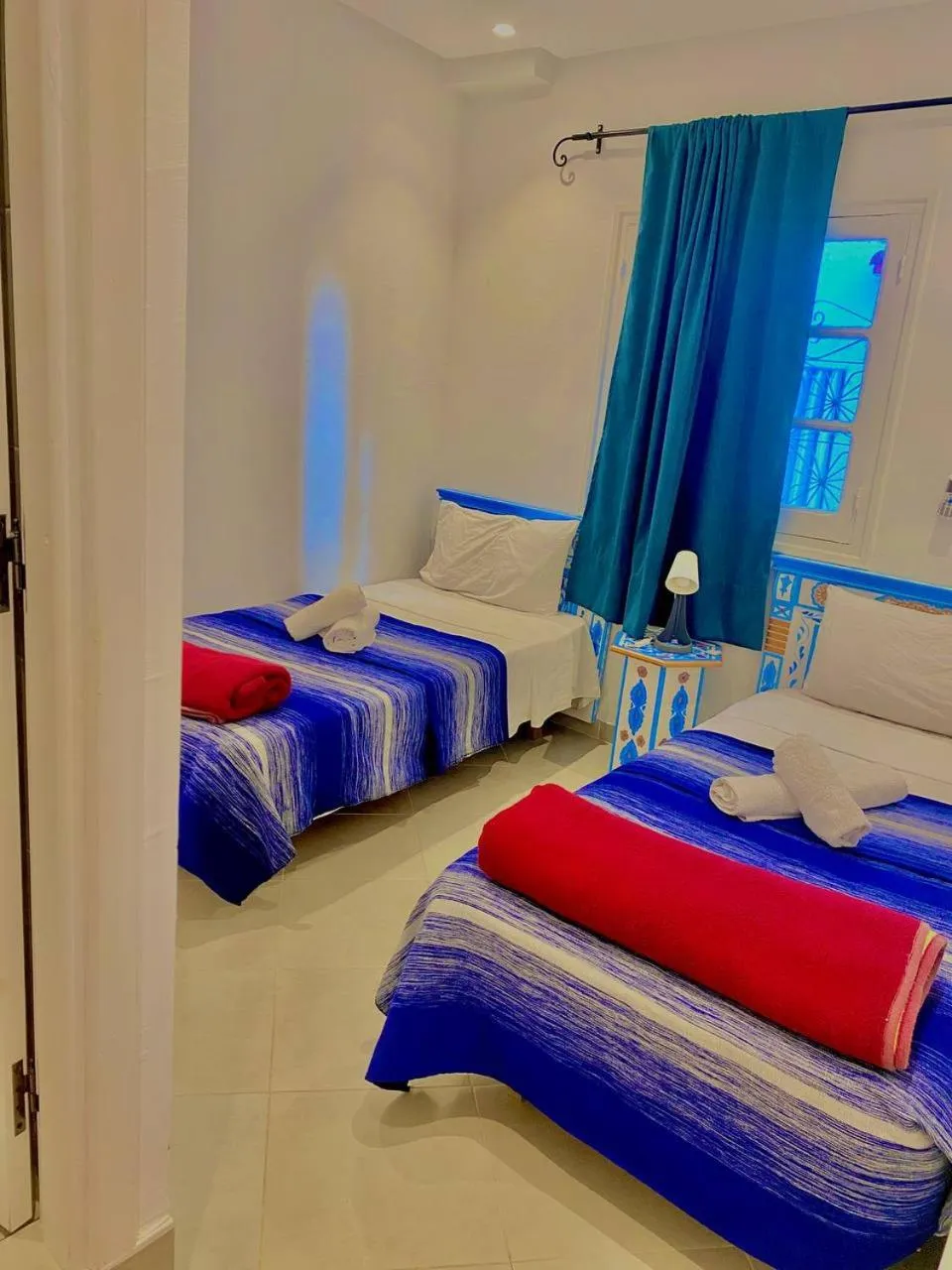 Bed in Hotel Marrakech