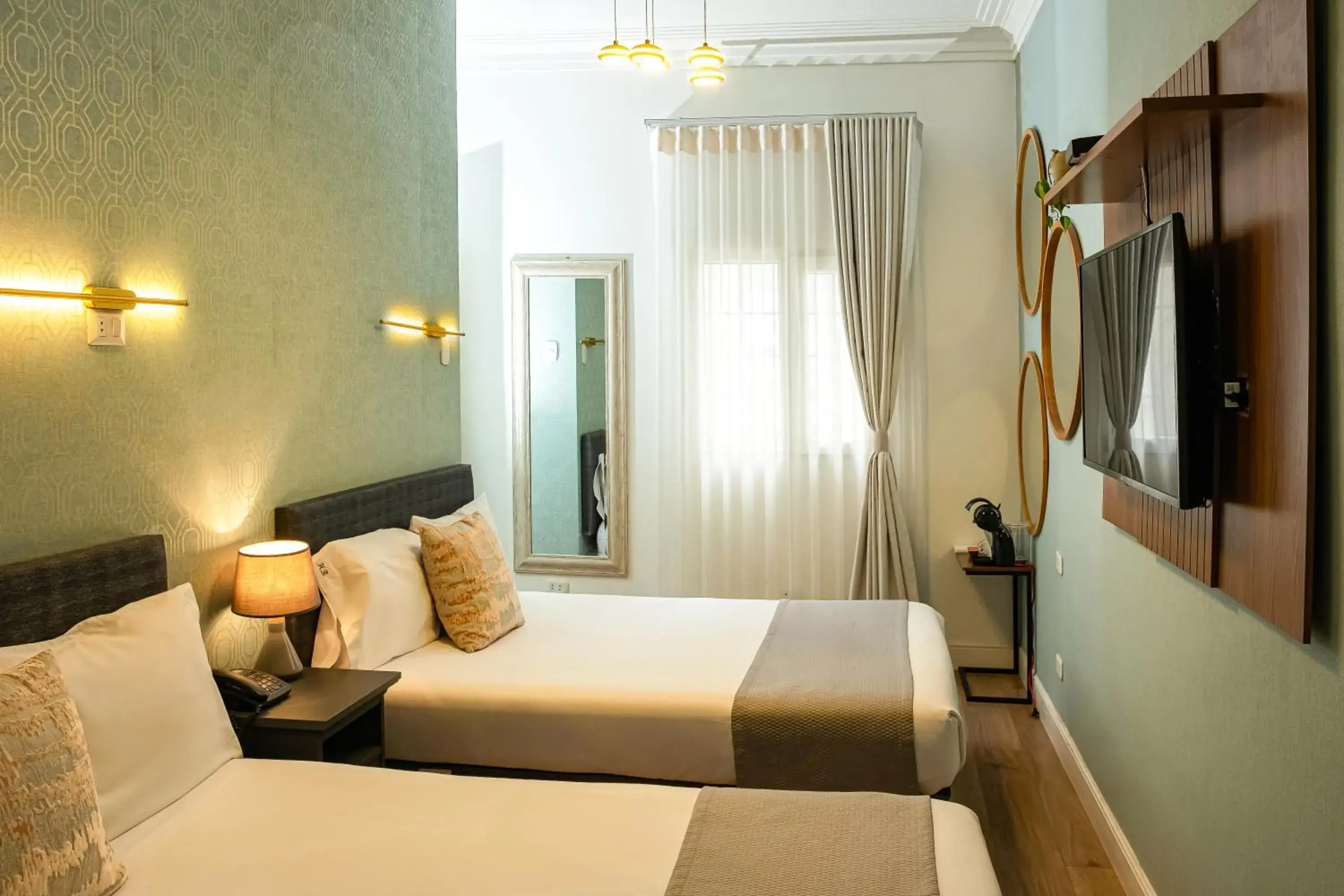 Twin Room in Blu Hotel Boutique Twin Room in Blu Hotel Boutique