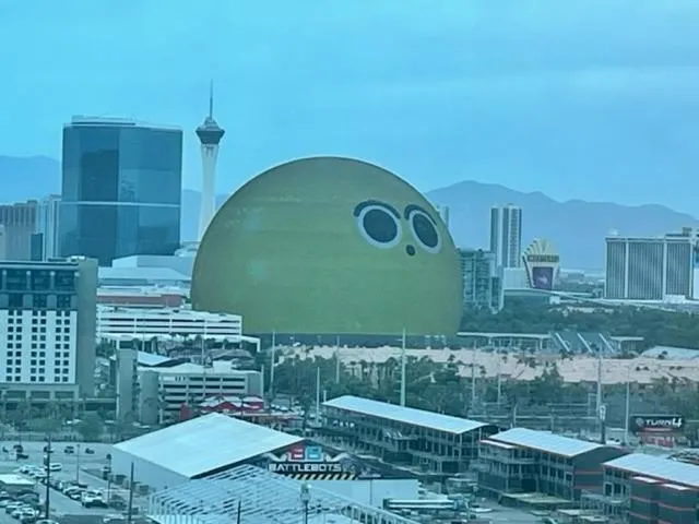 Signature MGM Suite with Strip and Sphere View