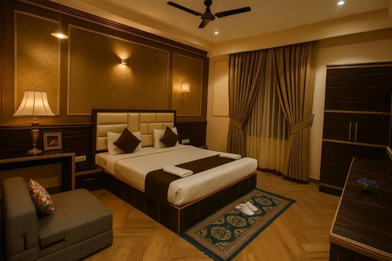 Bed in Hotel Karma Inn Near Akshay Patra Jagatpura