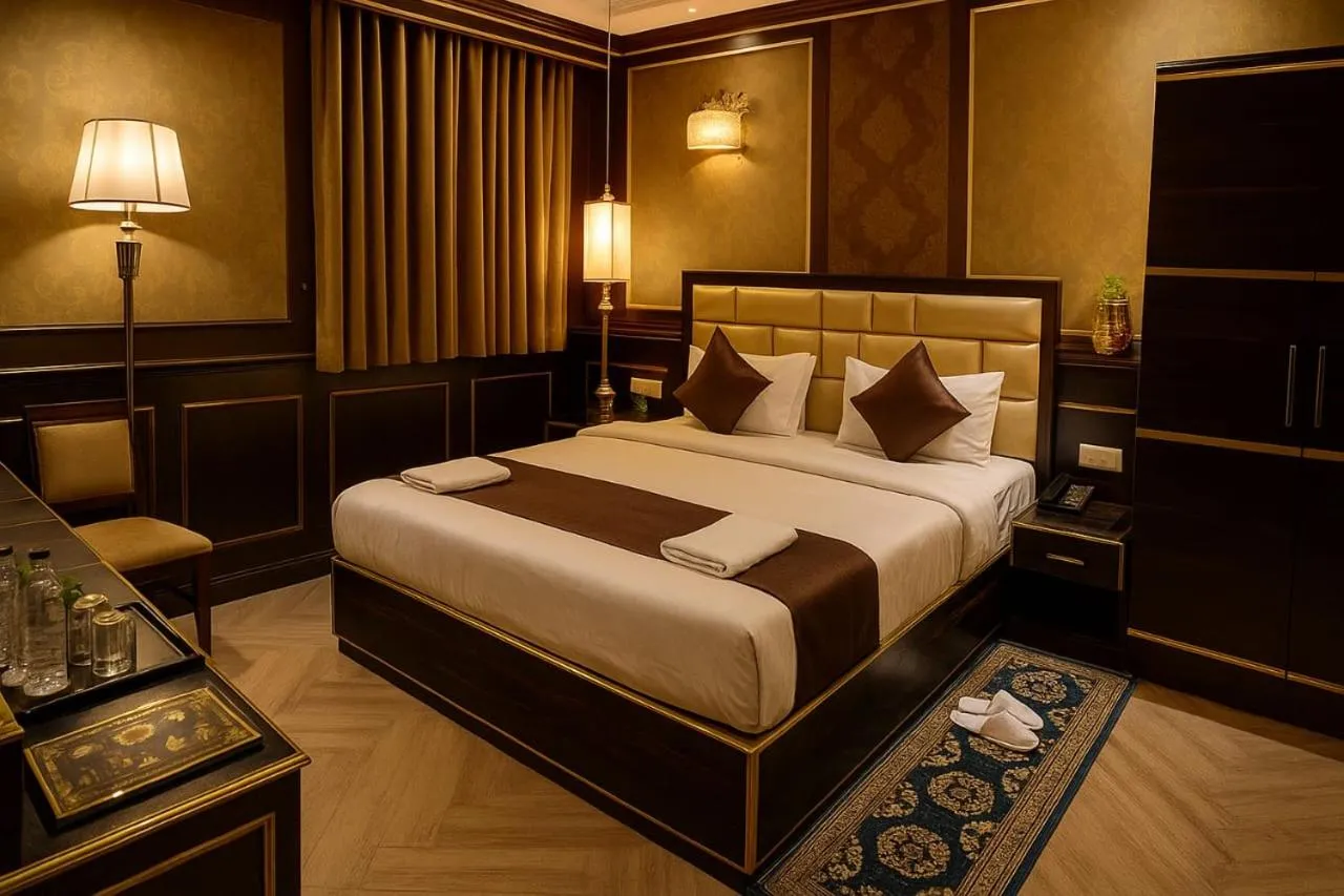 Bed in Hotel Karma Inn Near Akshay Patra Jagatpura