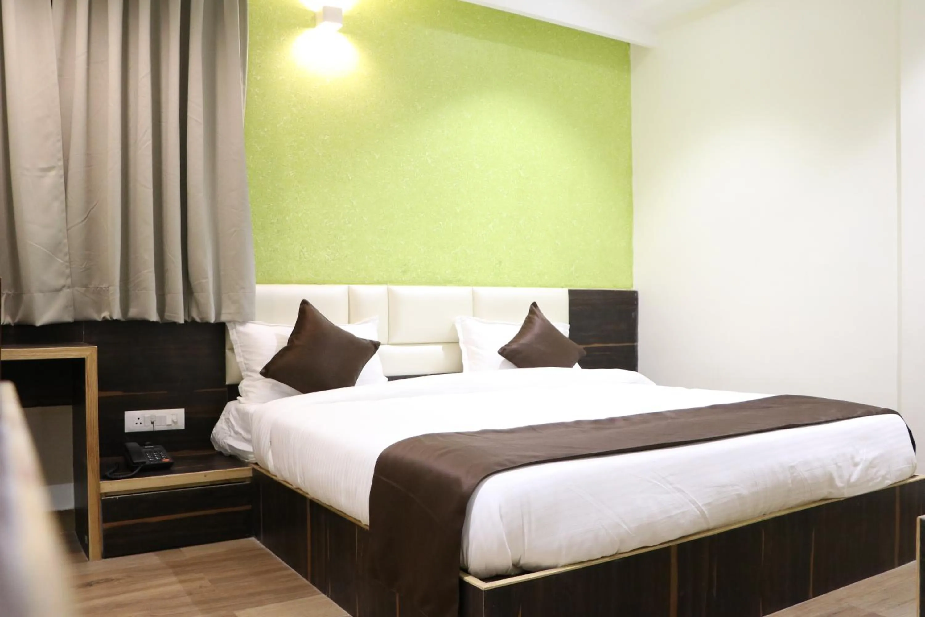 Bed in Hotel Karma Inn Near Akshay Patra Jagatpura