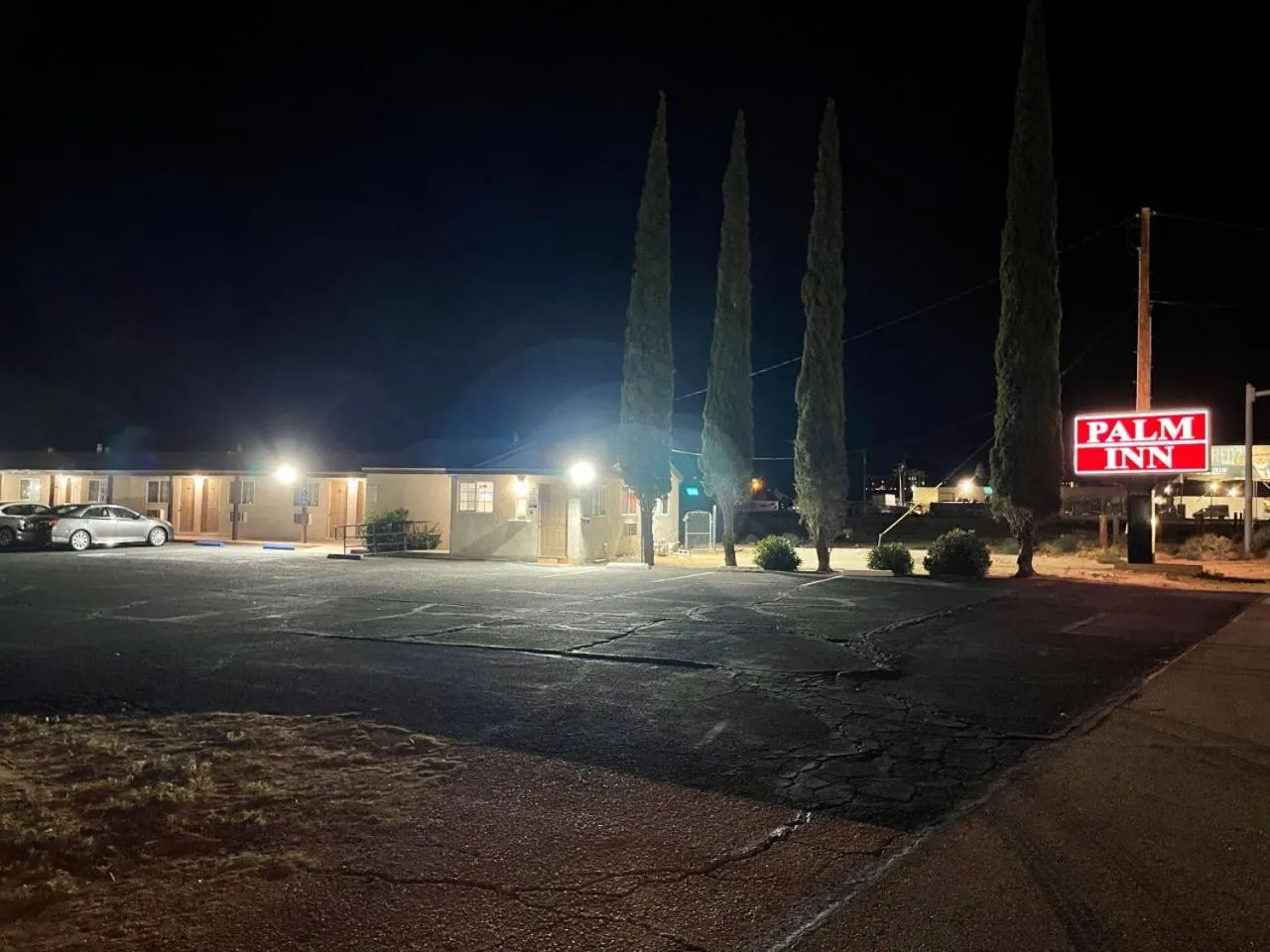 Property building in Palm Inn