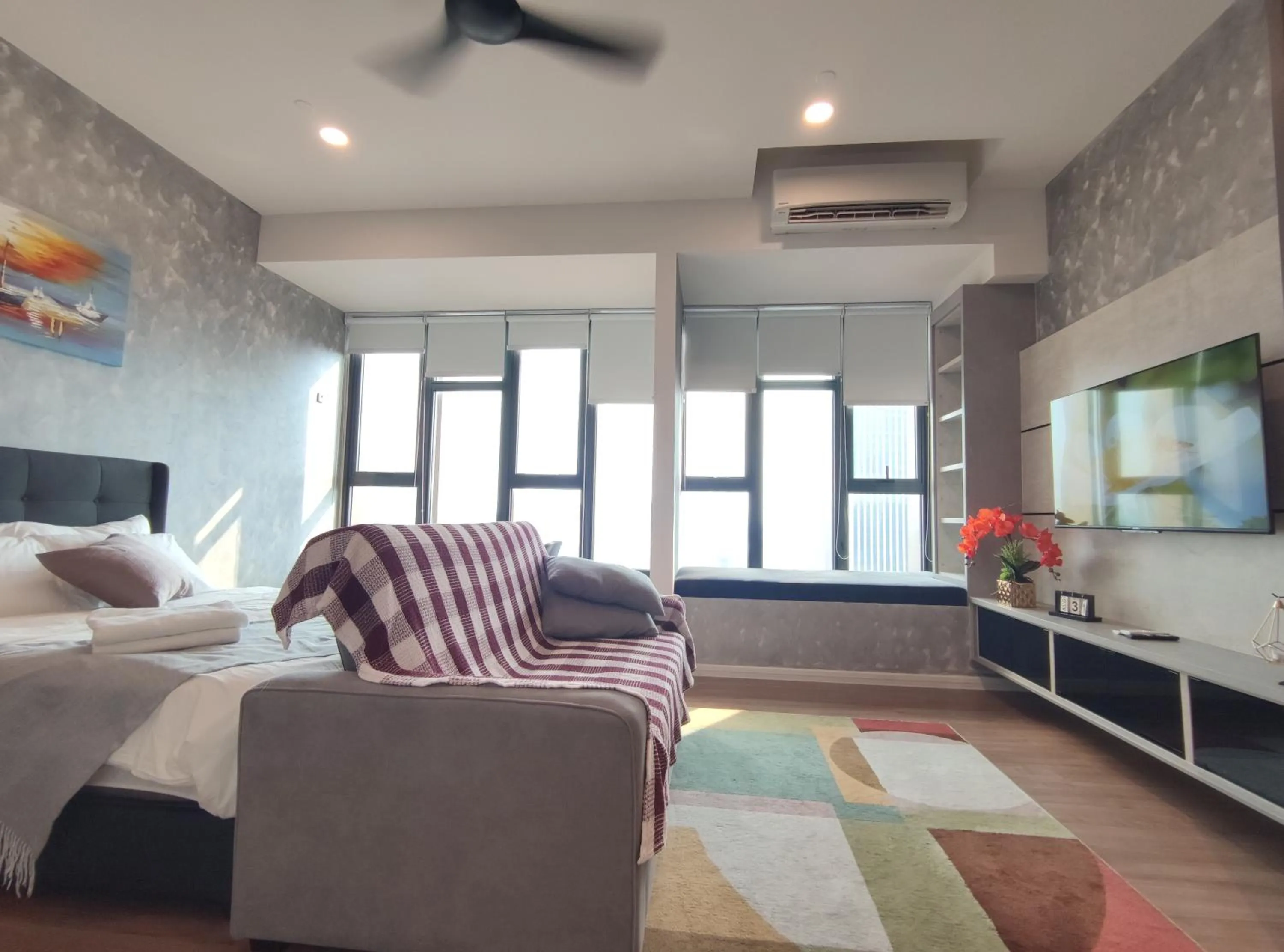 Bed in Ceylonz Suite, Bukit Bintang by MK HOME