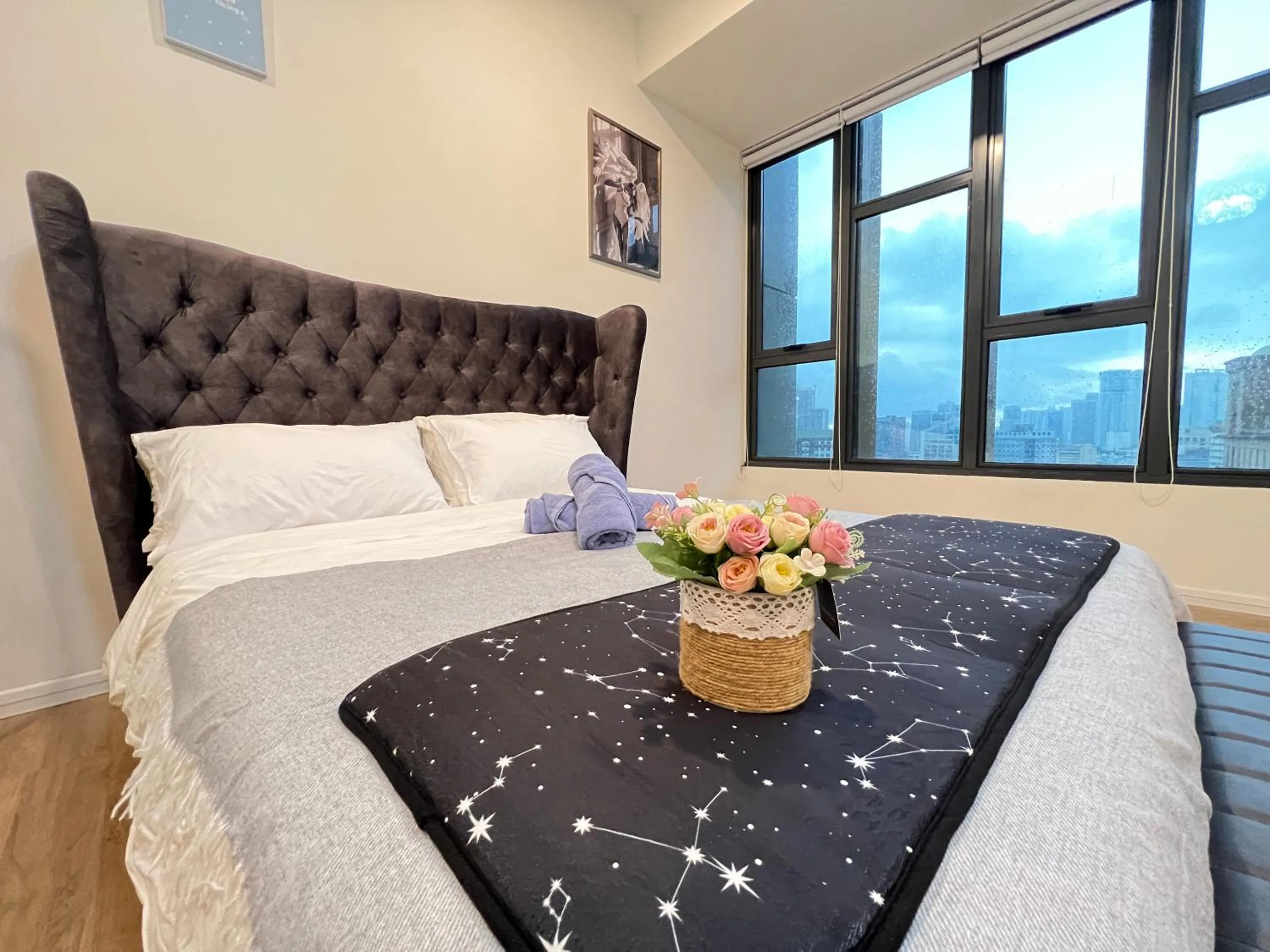 Bed in Ceylonz Suite, Bukit Bintang by MK HOME