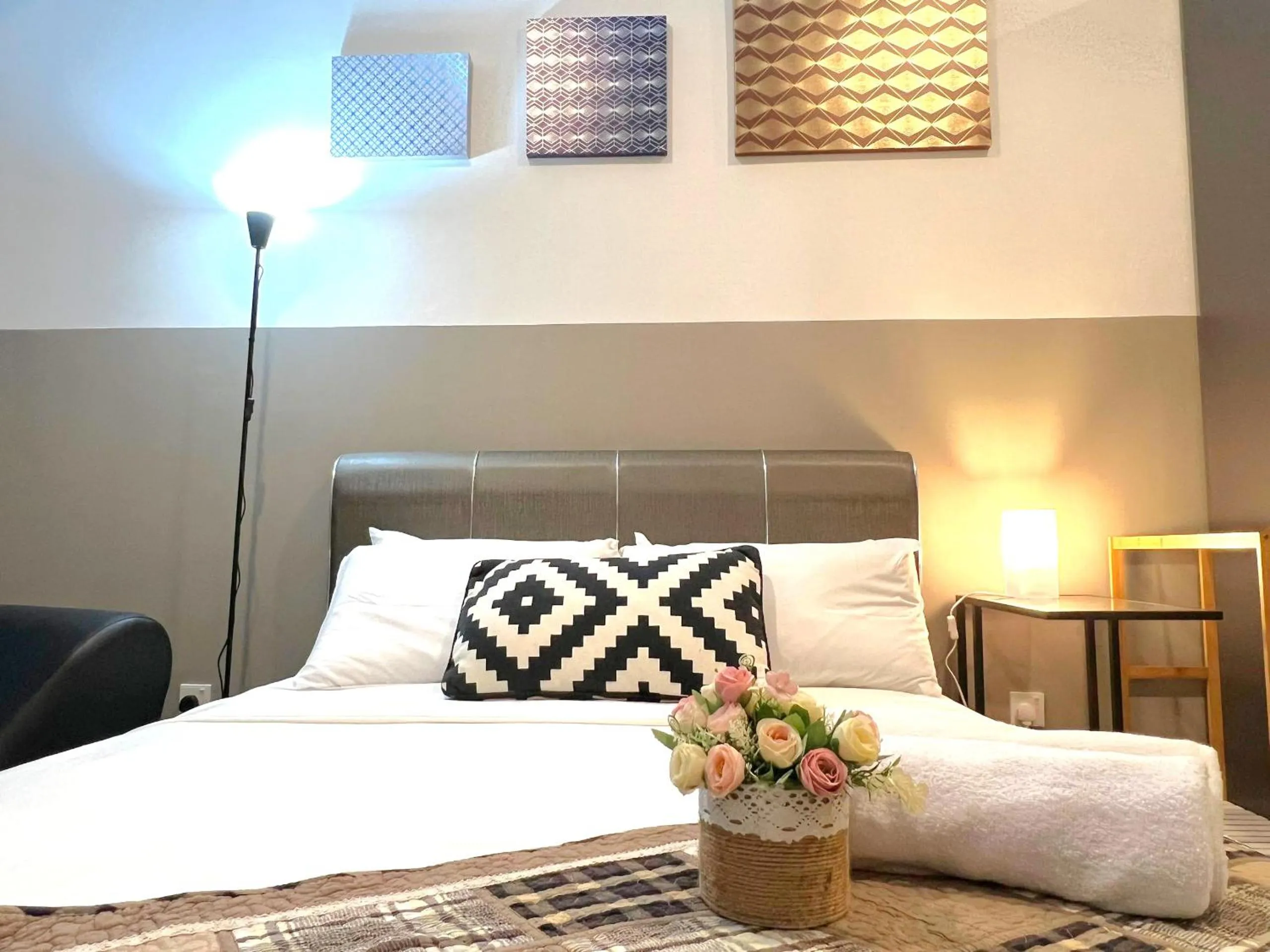 Bed in Ceylonz Suite, Bukit Bintang by MK HOME