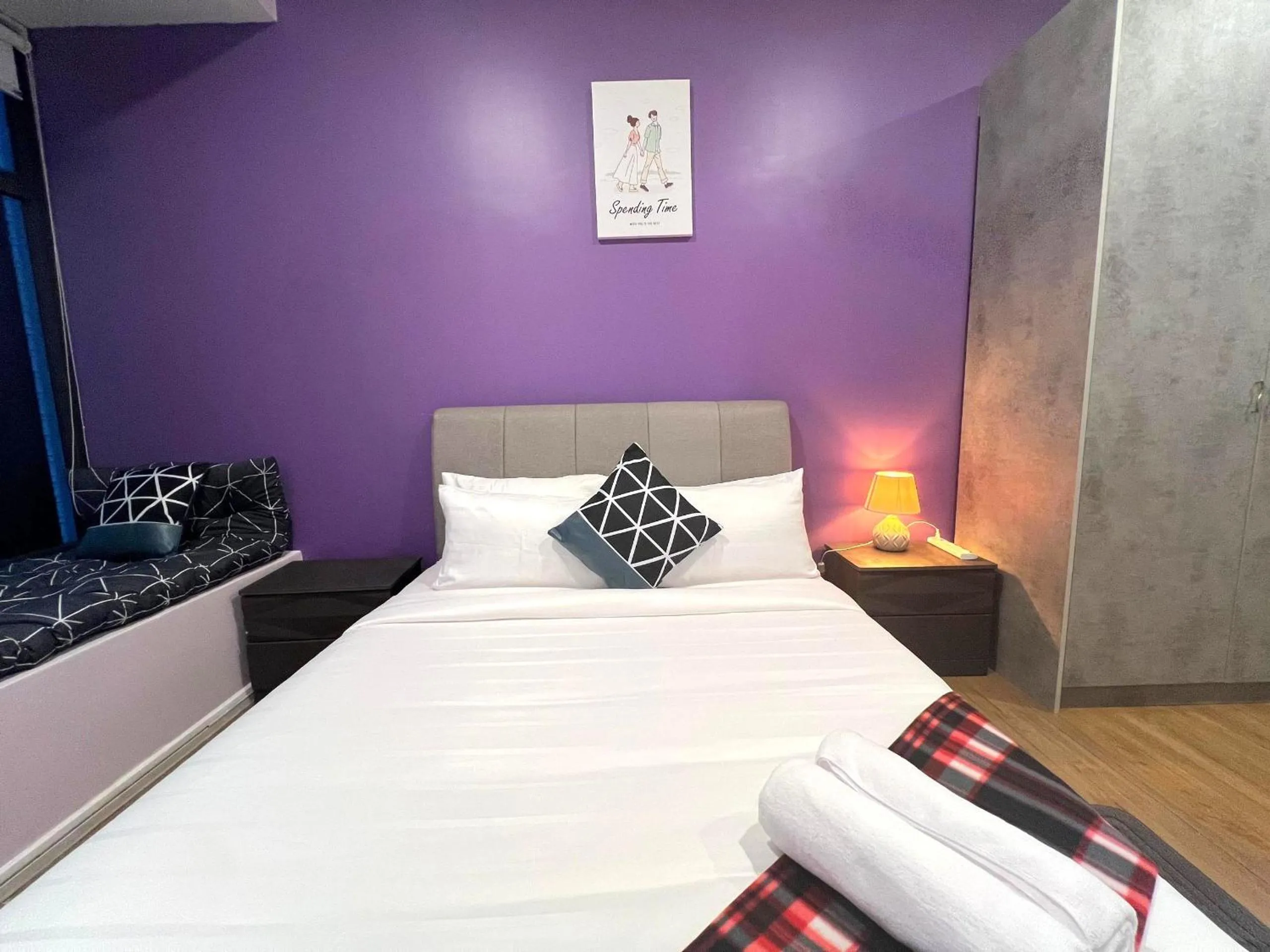 Bed in Ceylonz Suite, Bukit Bintang by MK HOME