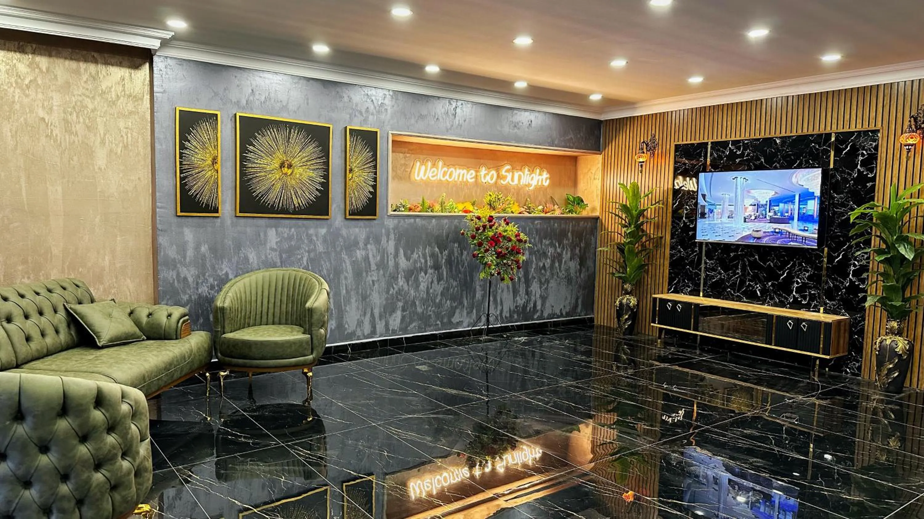 Lobby or reception in Sunlight Otel Fethiye