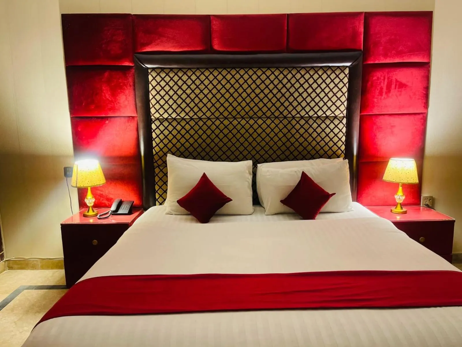 Bed in Infinity Hotel