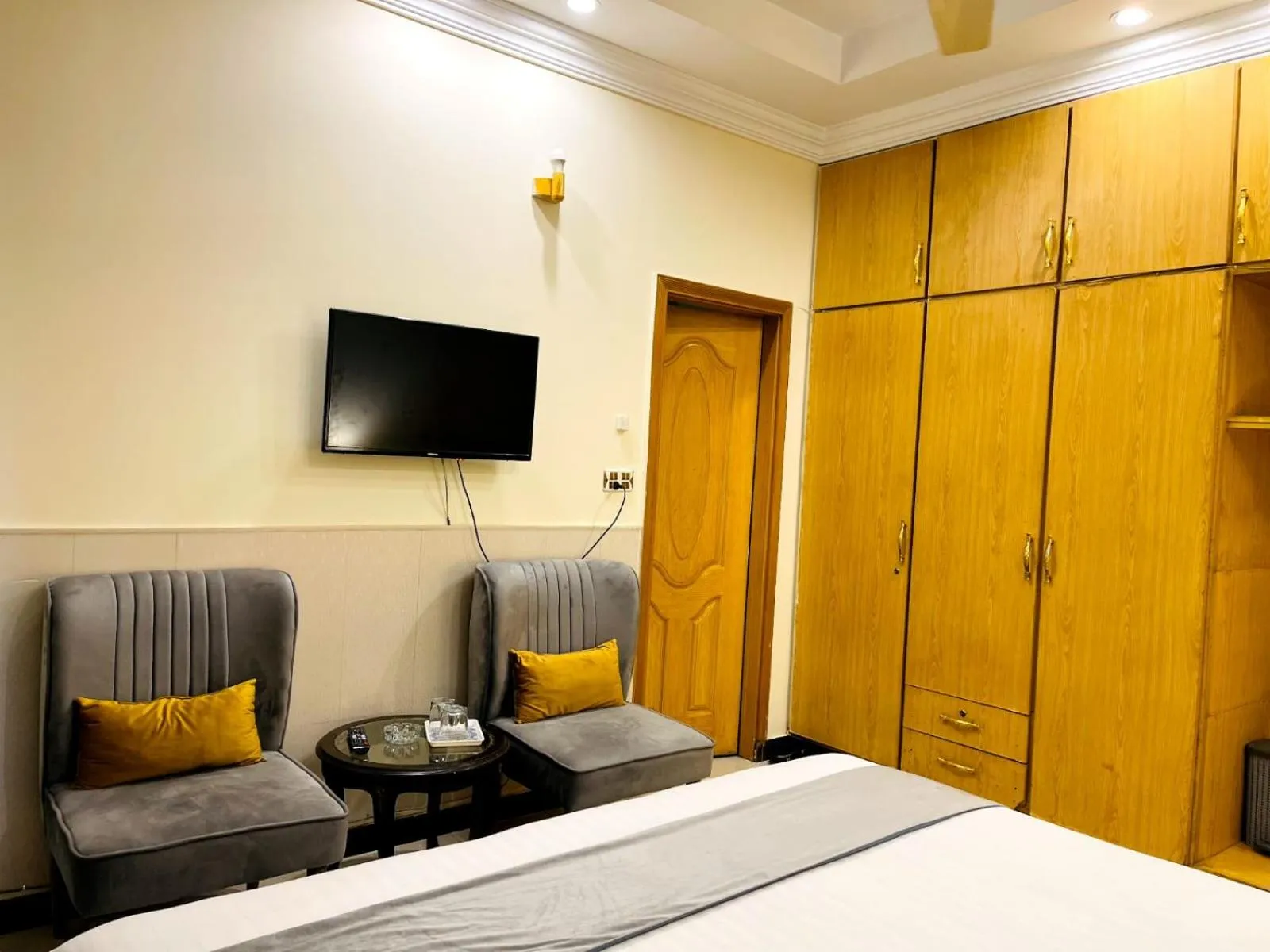 Bed in Infinity Hotel