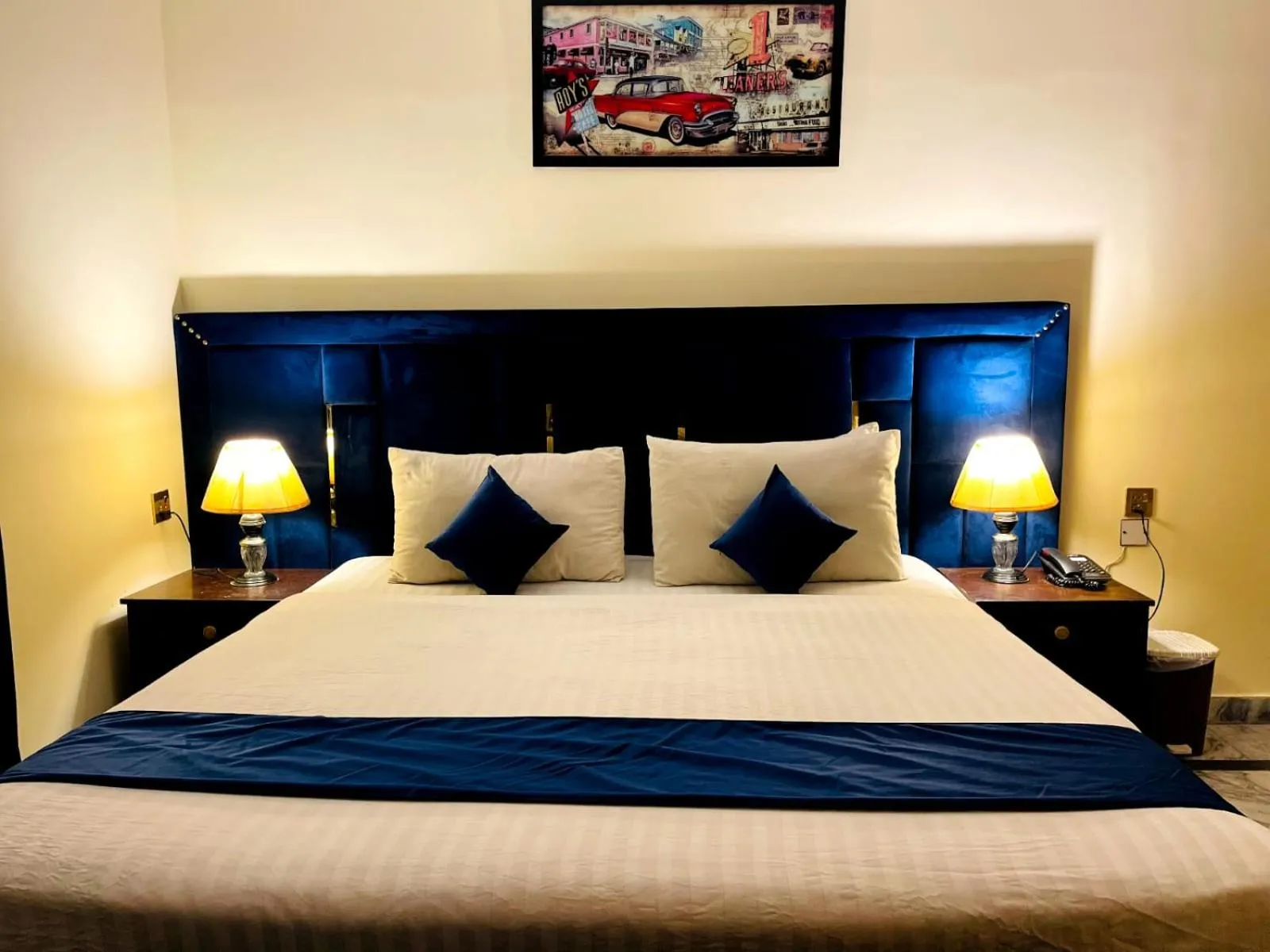 Bed in Infinity Hotel