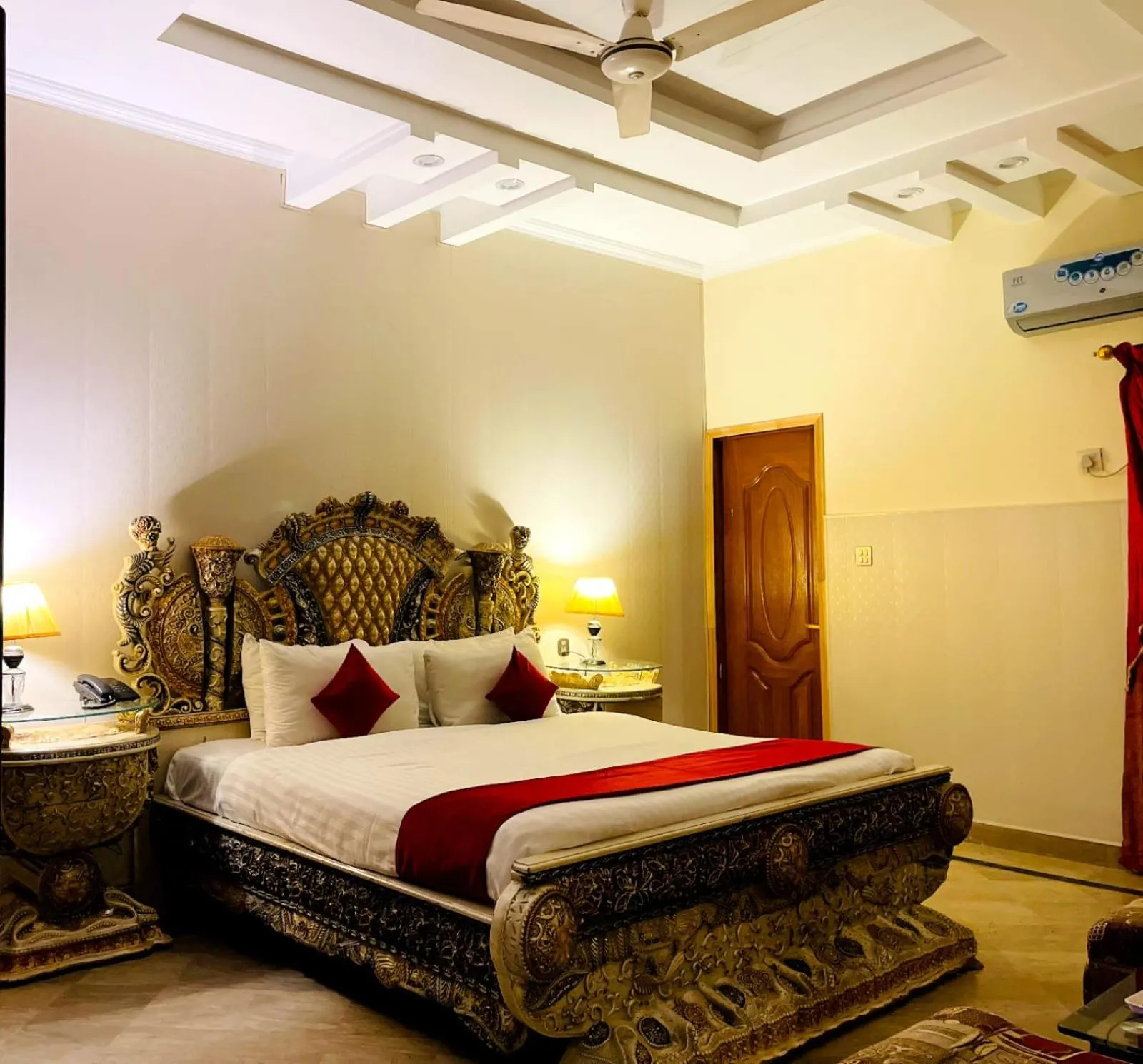 Bed in Infinity Hotel