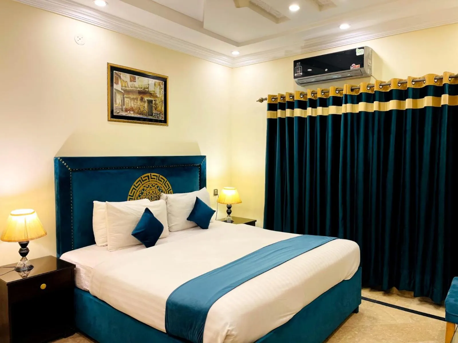 Bed in Infinity Hotel