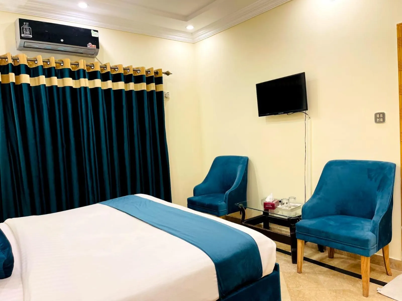 Bed in Infinity Hotel