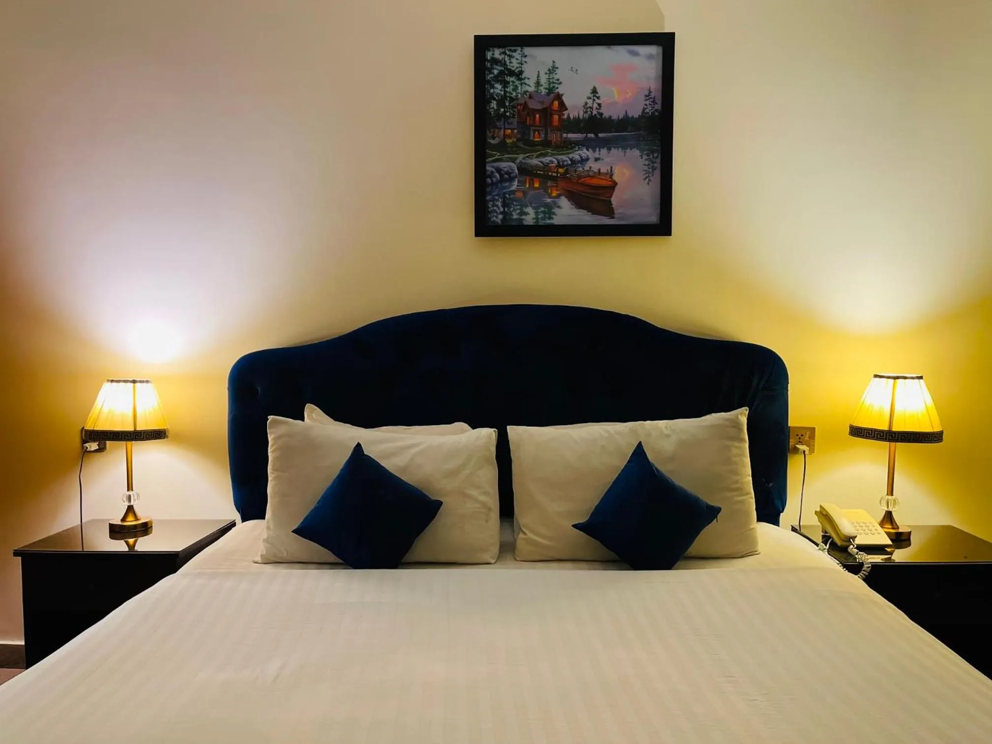 Bed in Infinity Hotel