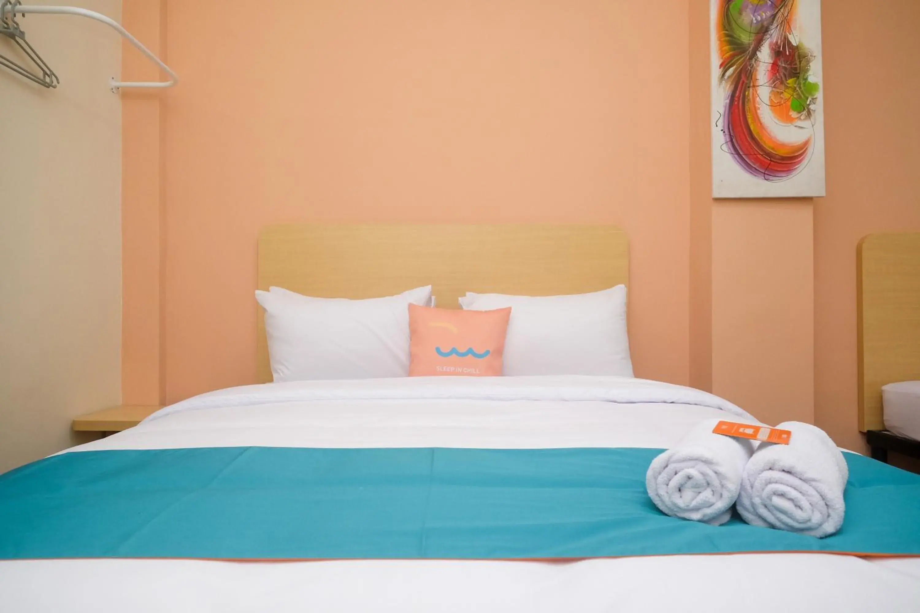 Bedroom, Bed in Sans Hotel City Park Medoho Semarang Bedroom, Bed in Sans Hotel City Park Medoho Semarang