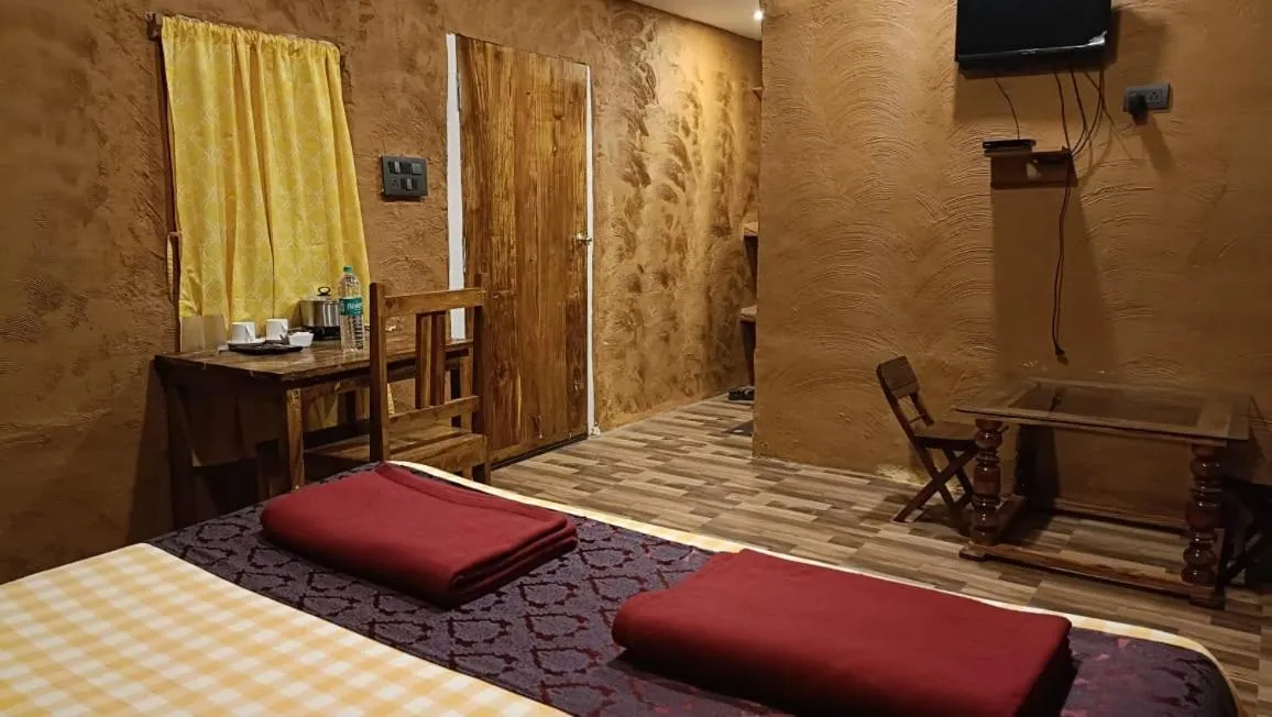 Bedroom, Bed in Wild Dunes Konark