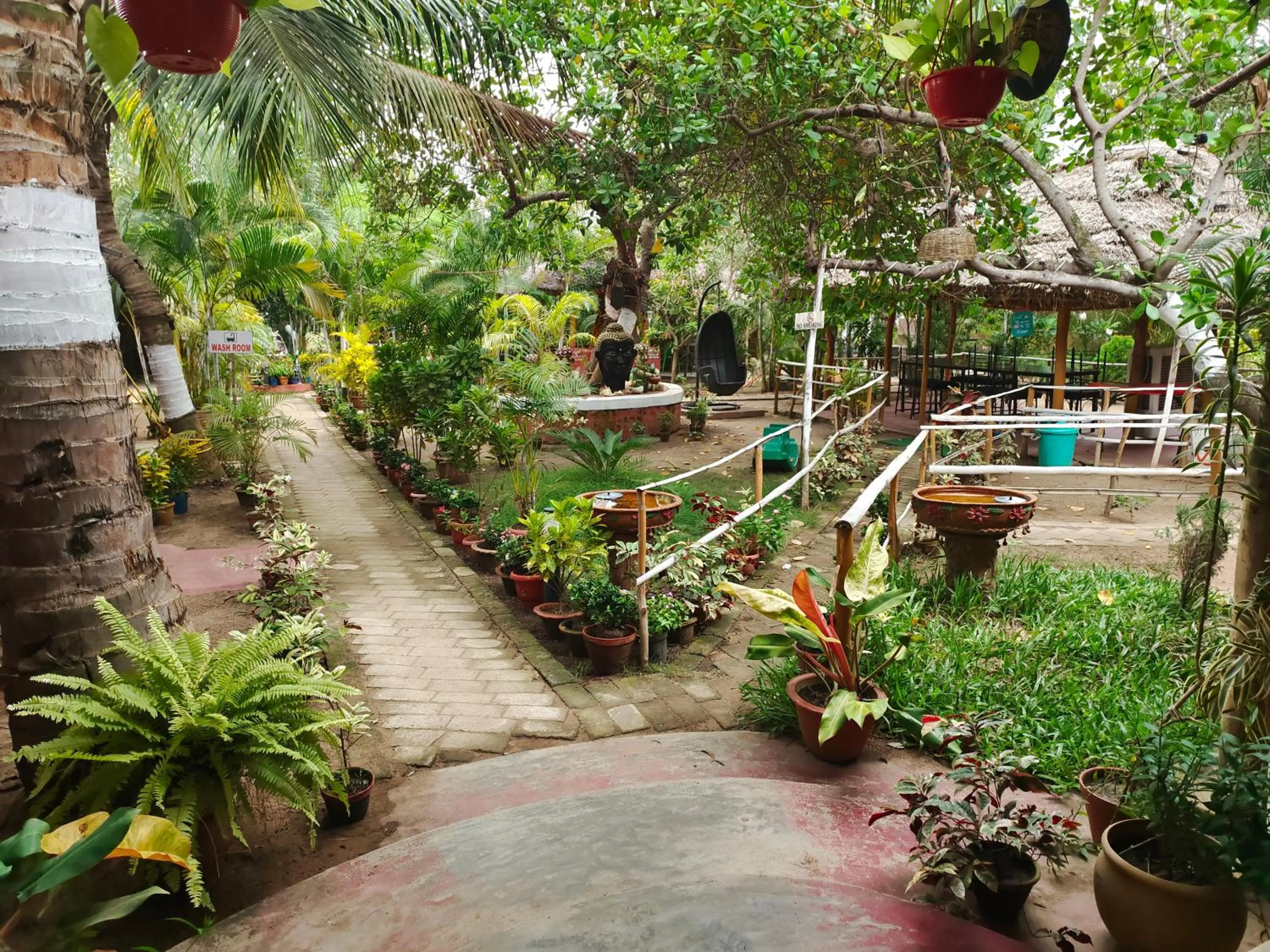 Garden view in Wild Dunes Konark