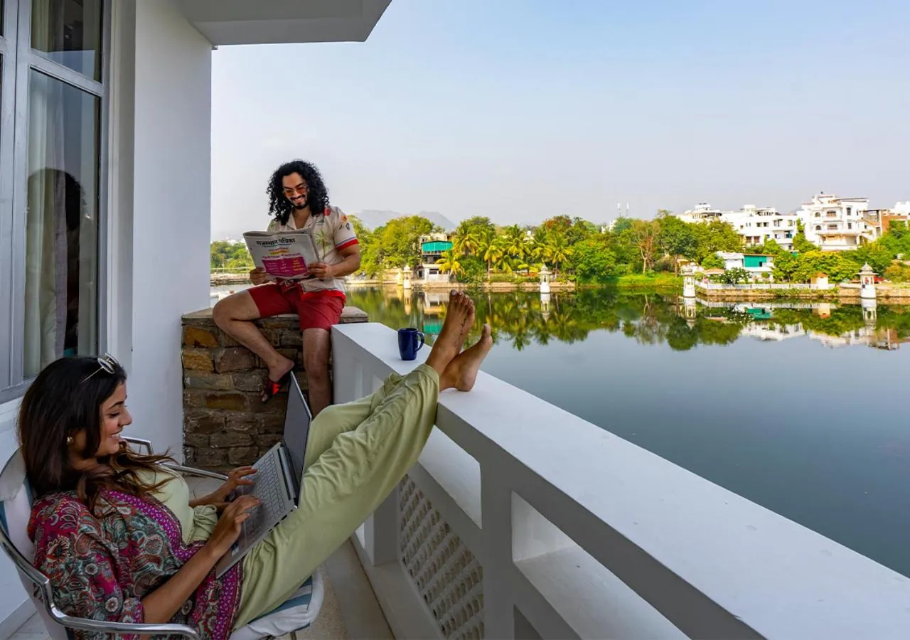 Balcony/Terrace in Moustache Udaipur Verandah