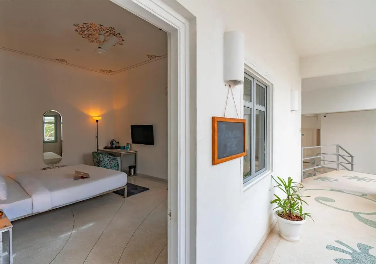 Photo of the whole room, Bed in Moustache Udaipur Verandah Photo of the whole room, Bed in Moustache Udaipur Verandah