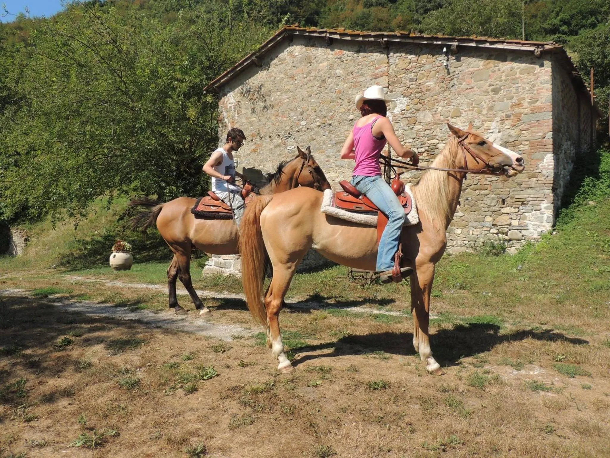 Horse-riding in Locanda Di Alberi