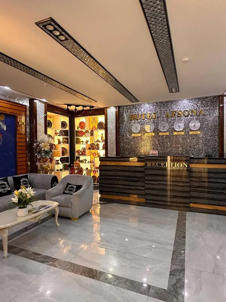 Lobby or reception in Afsona Hotel Lobby or reception in Afsona Hotel