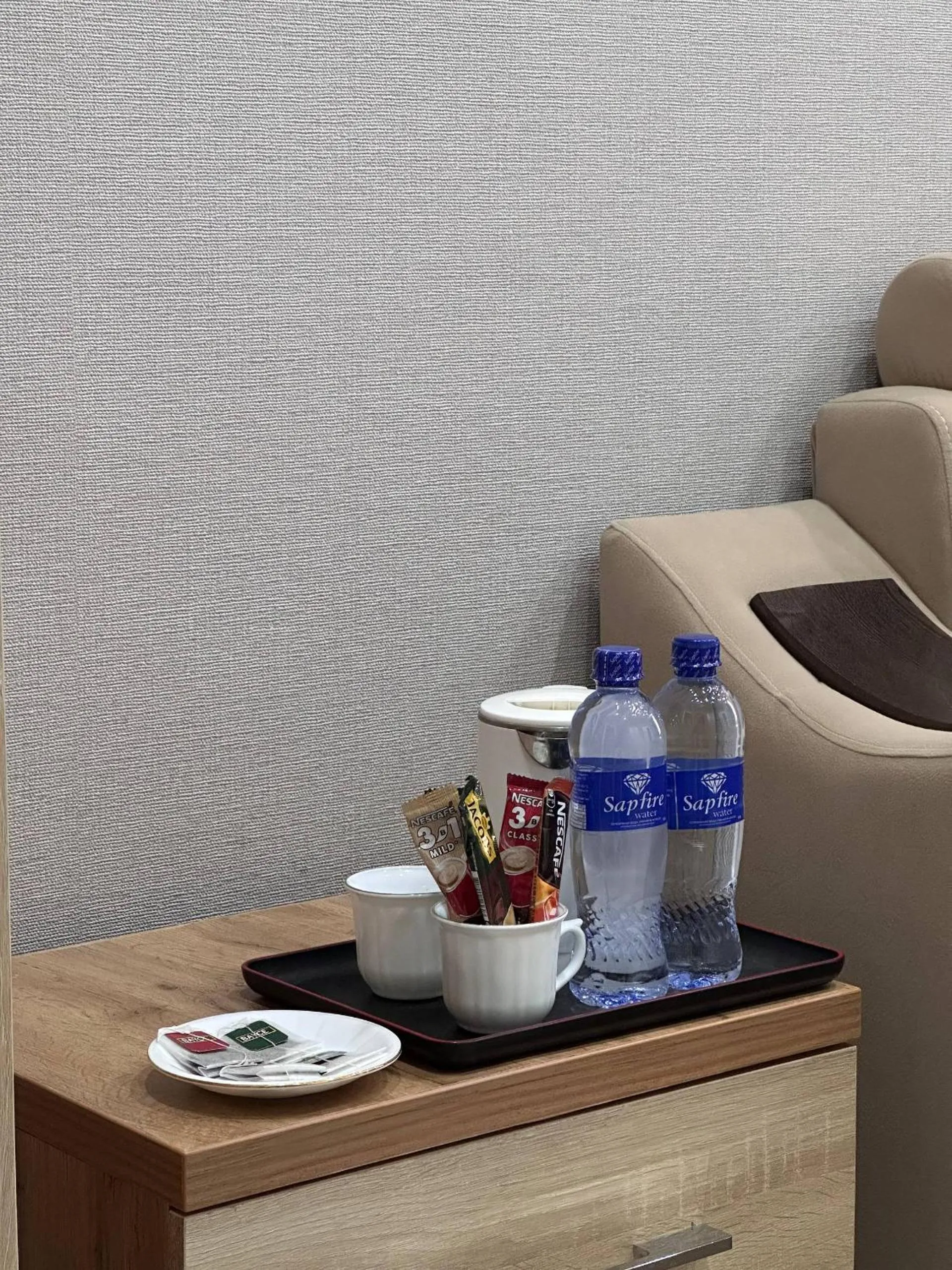 Coffee/tea facilities in Afsona Hotel