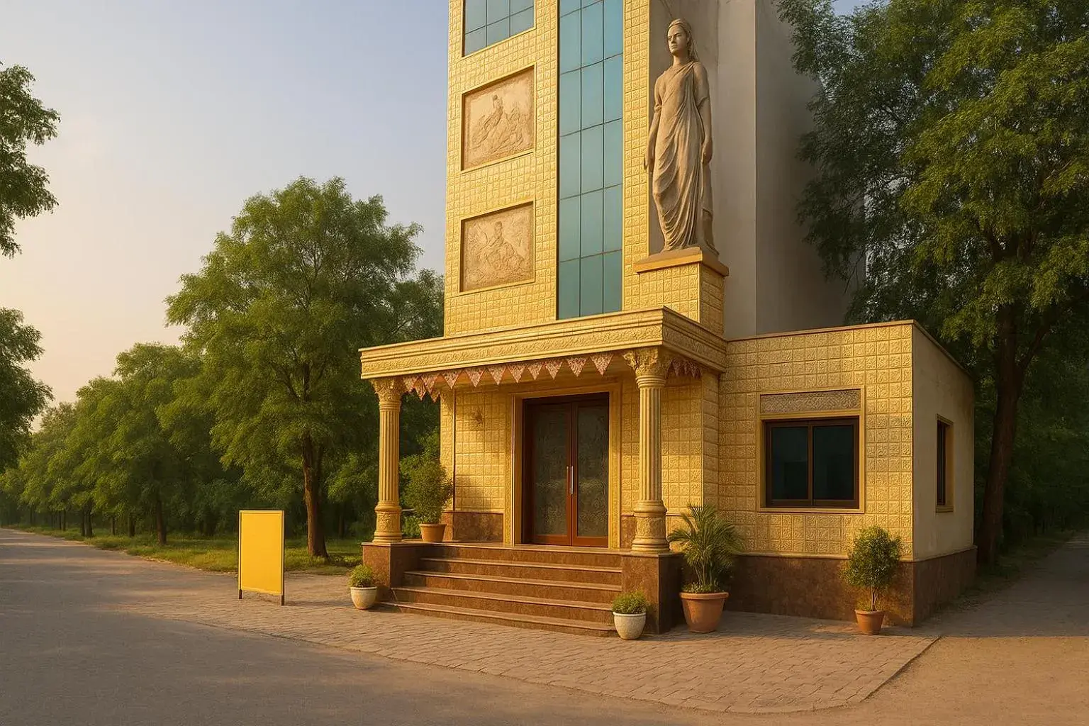 Property building in Amaira Hotels & Banquets Near Vaishali Metro Station Property building in Amaira Hotels & Banquets Near Vaishali Metro Station