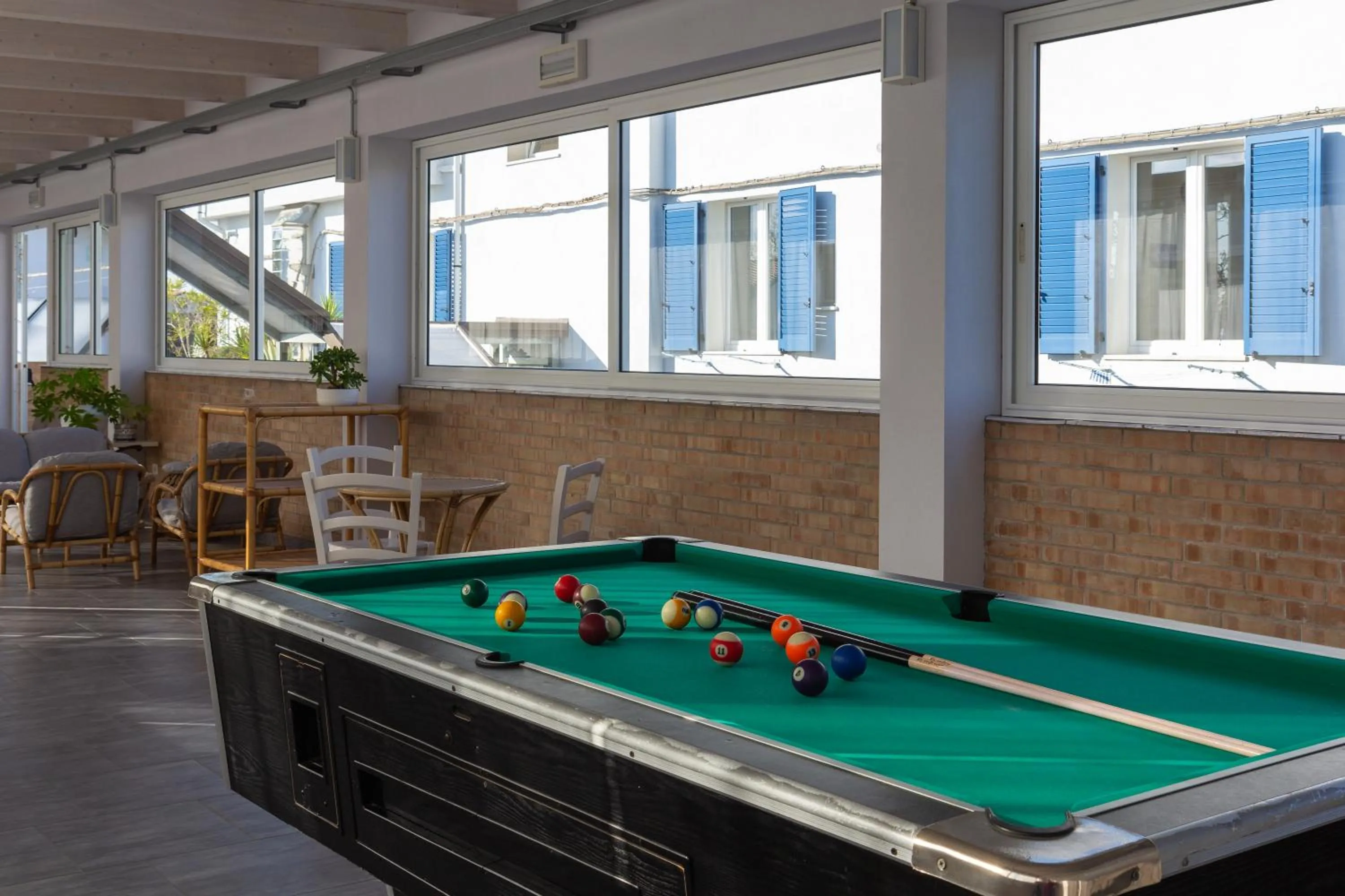 Communal lounge/ TV room in Locanda Villa Fiori