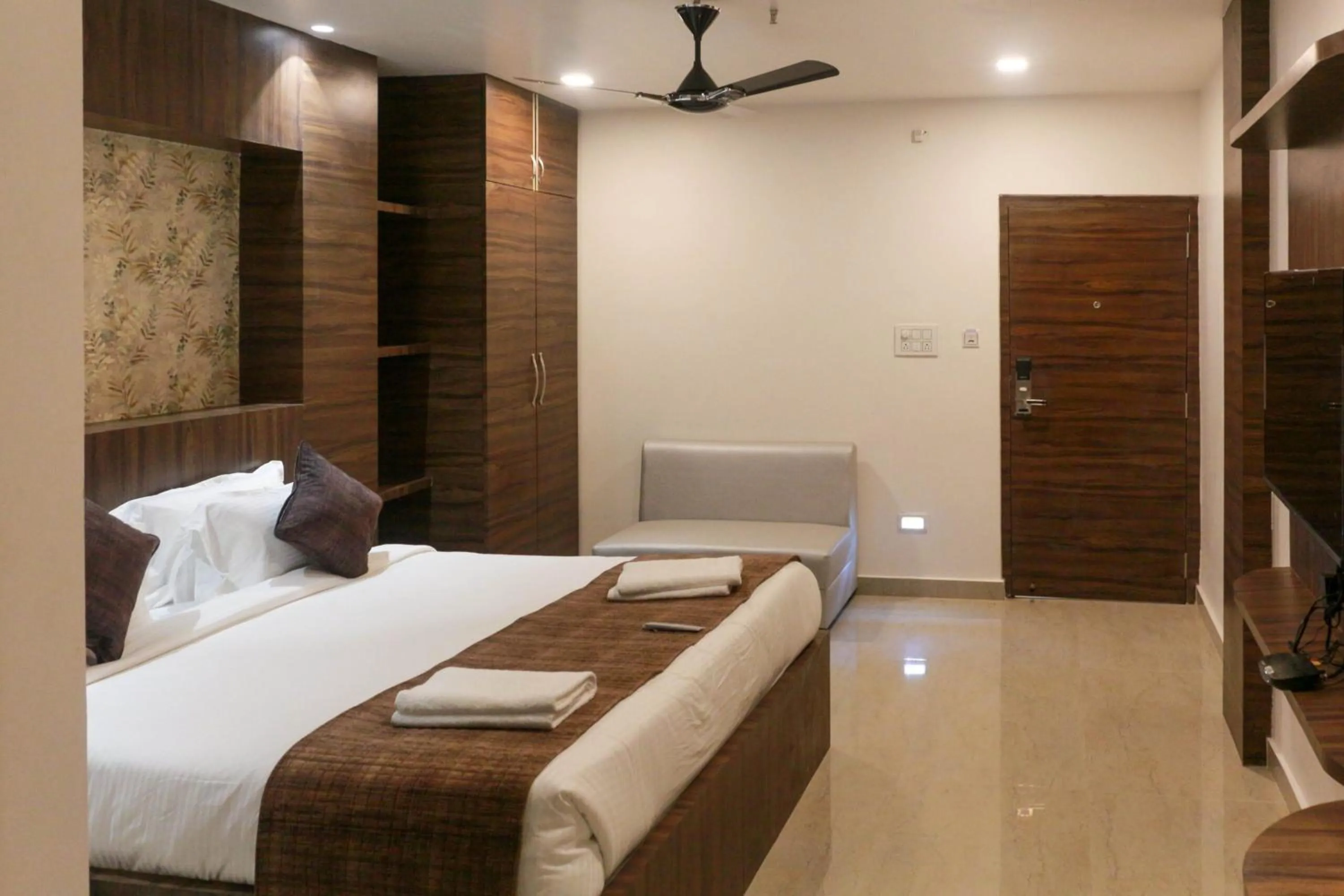 Bed in Hotel Obsidian Blue