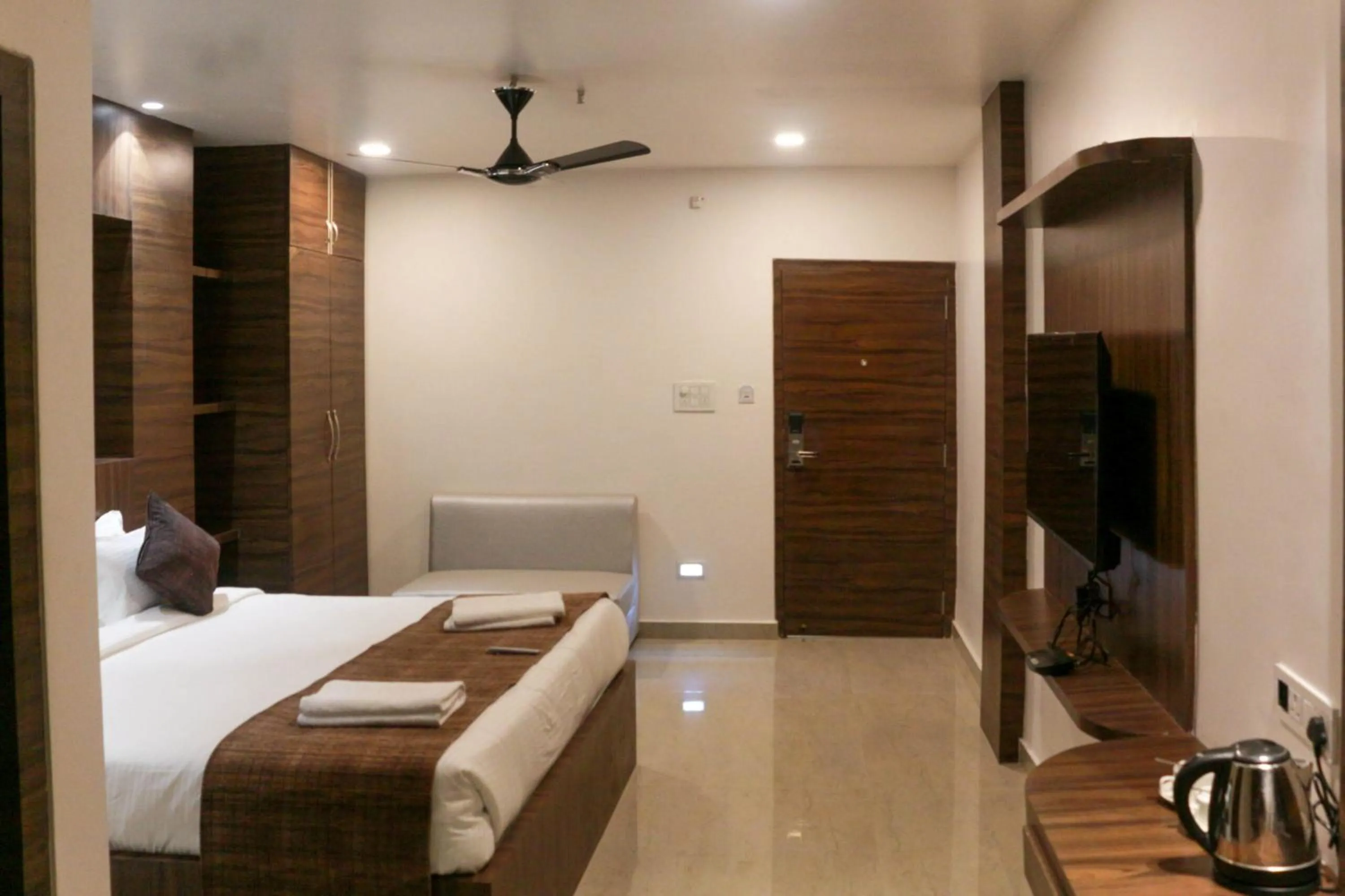 Bed in Hotel Obsidian Blue