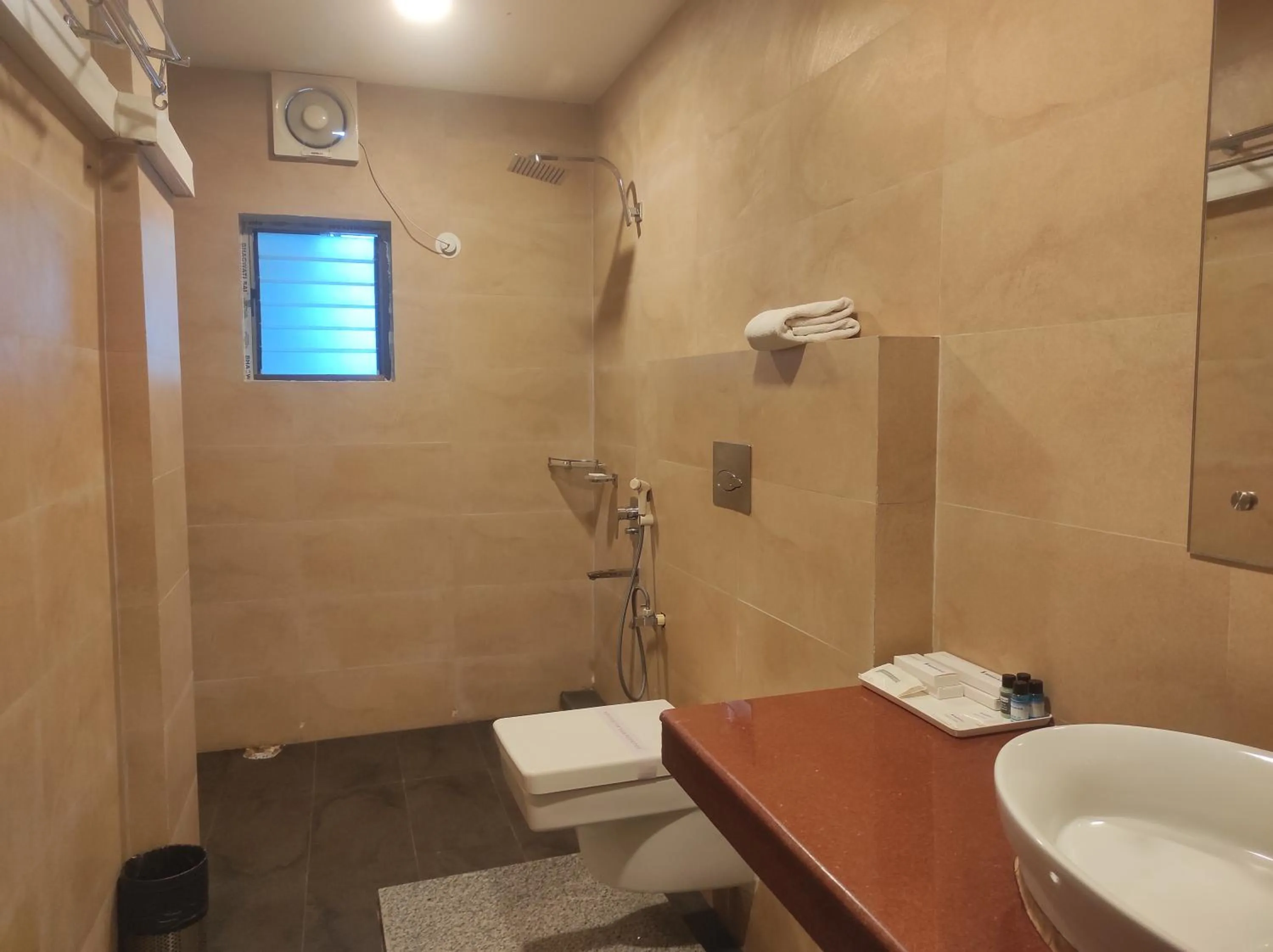 Bathroom in Hotel Obsidian Blue