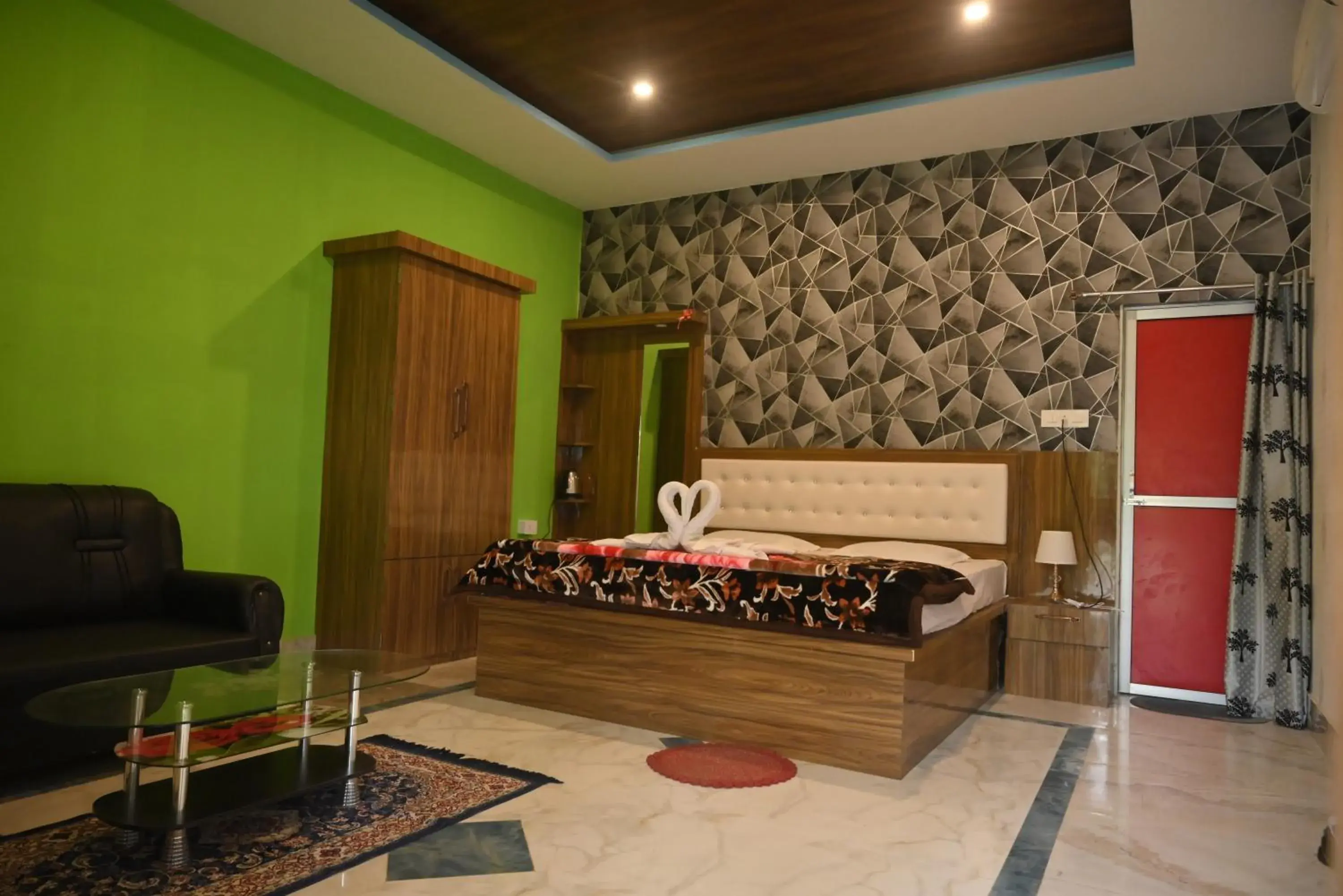 Bed in De Aloha Resort Bed in De Aloha Resort