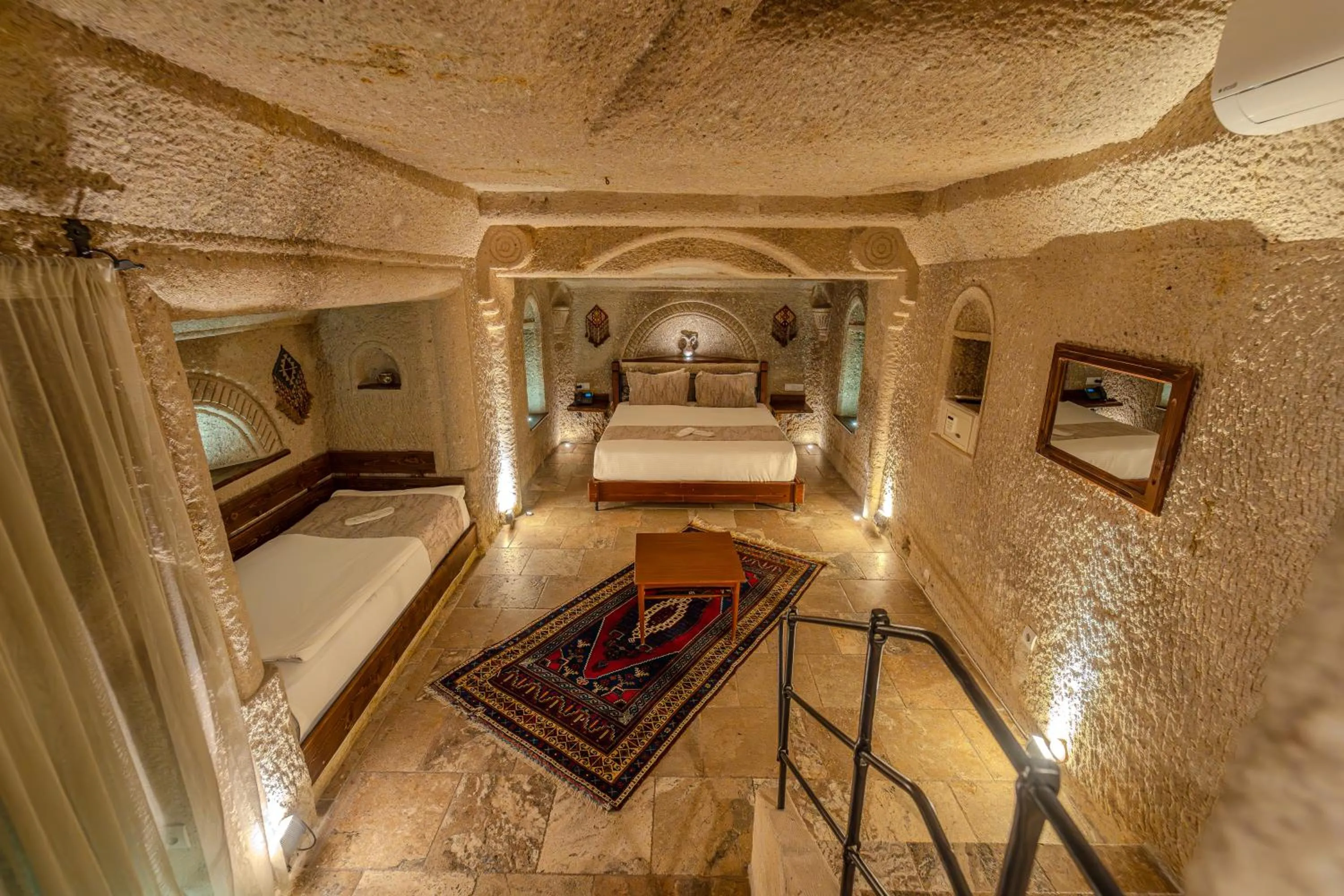 Bed in Osmanbey Cave House