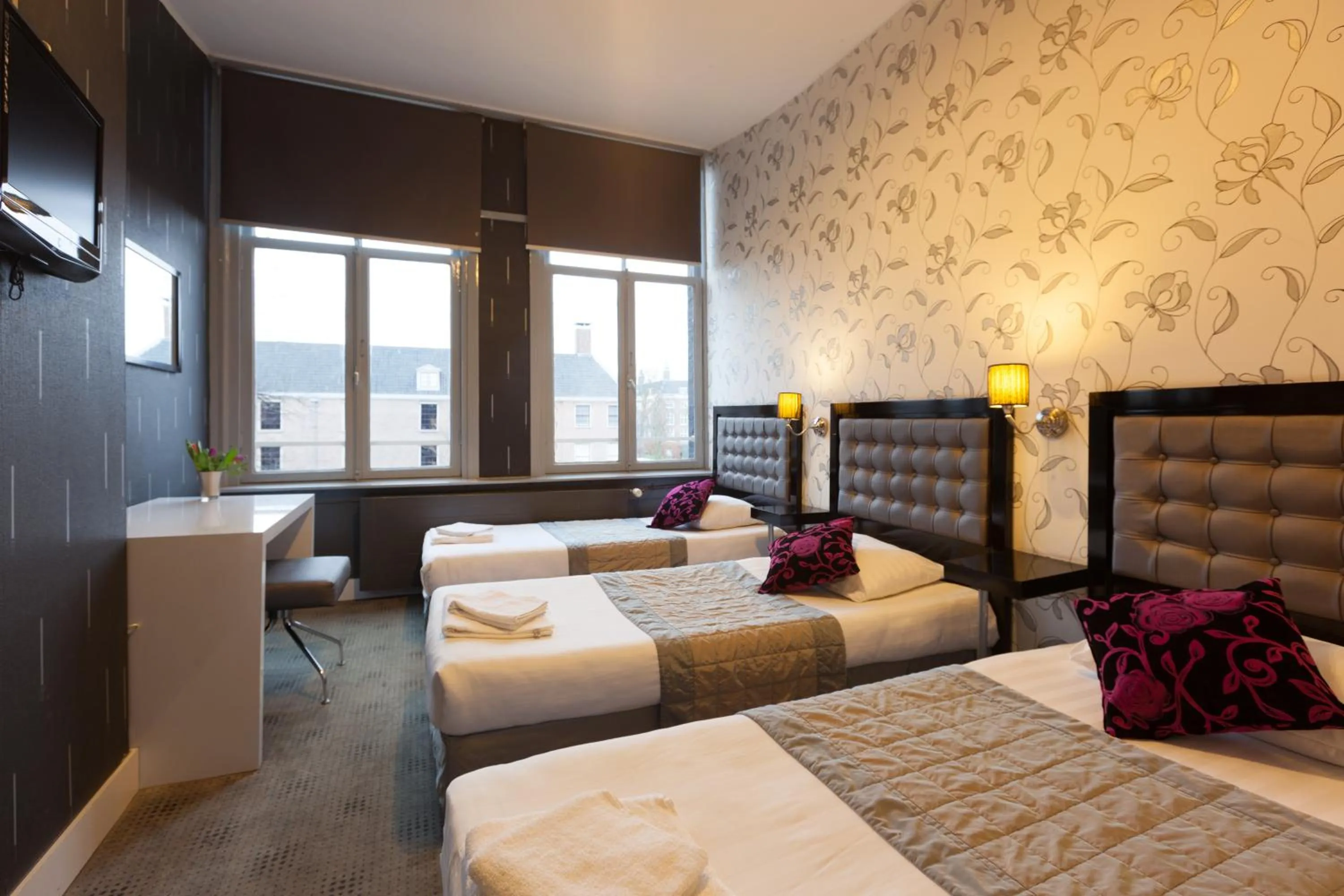 Bedroom, Bed in Hotel Hermitage Amsterdam