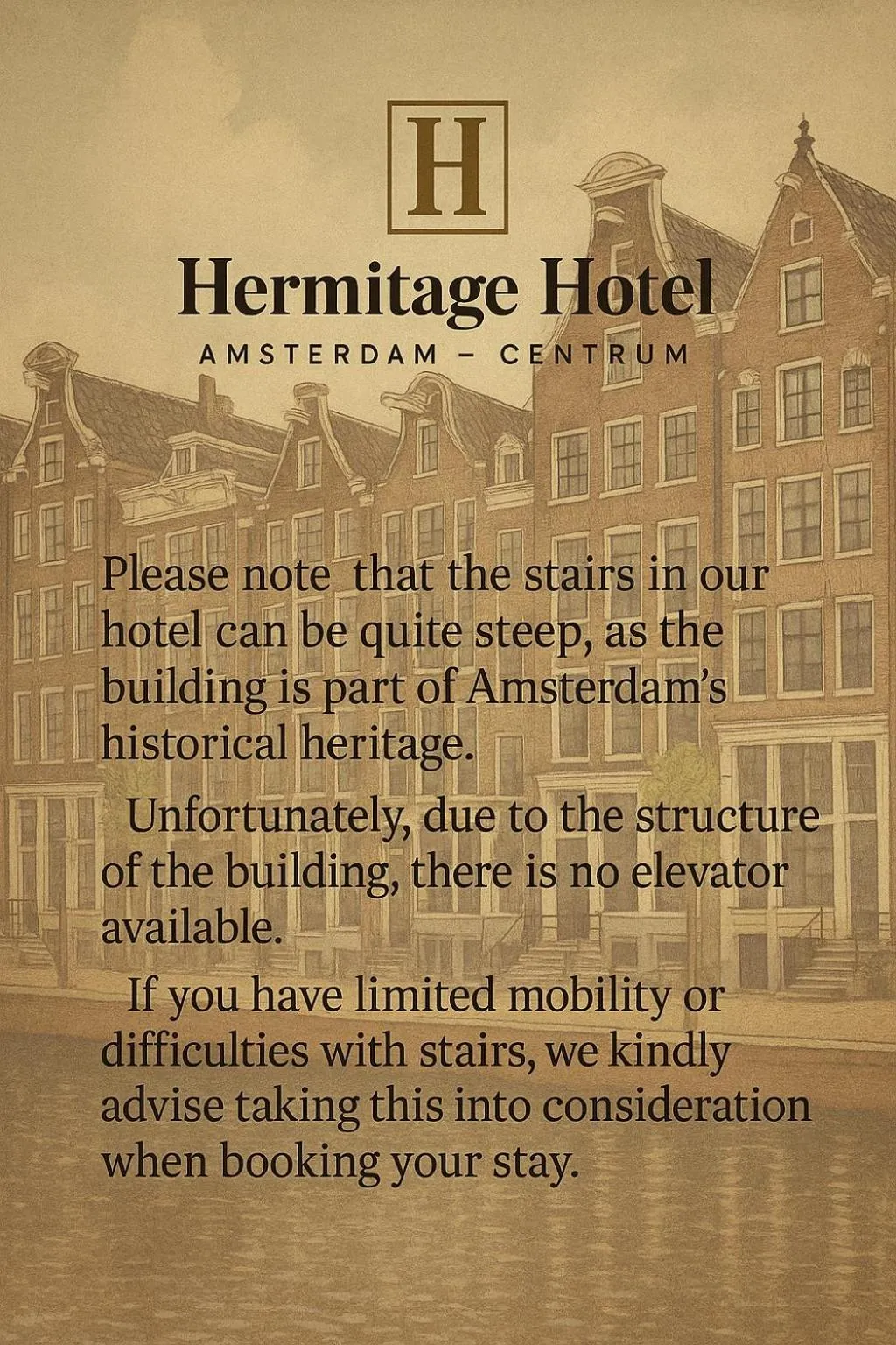 Hotel Hermitage Amsterdam