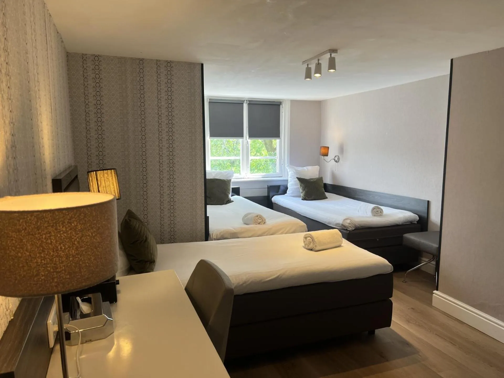 Bed in Hotel Hermitage Amsterdam