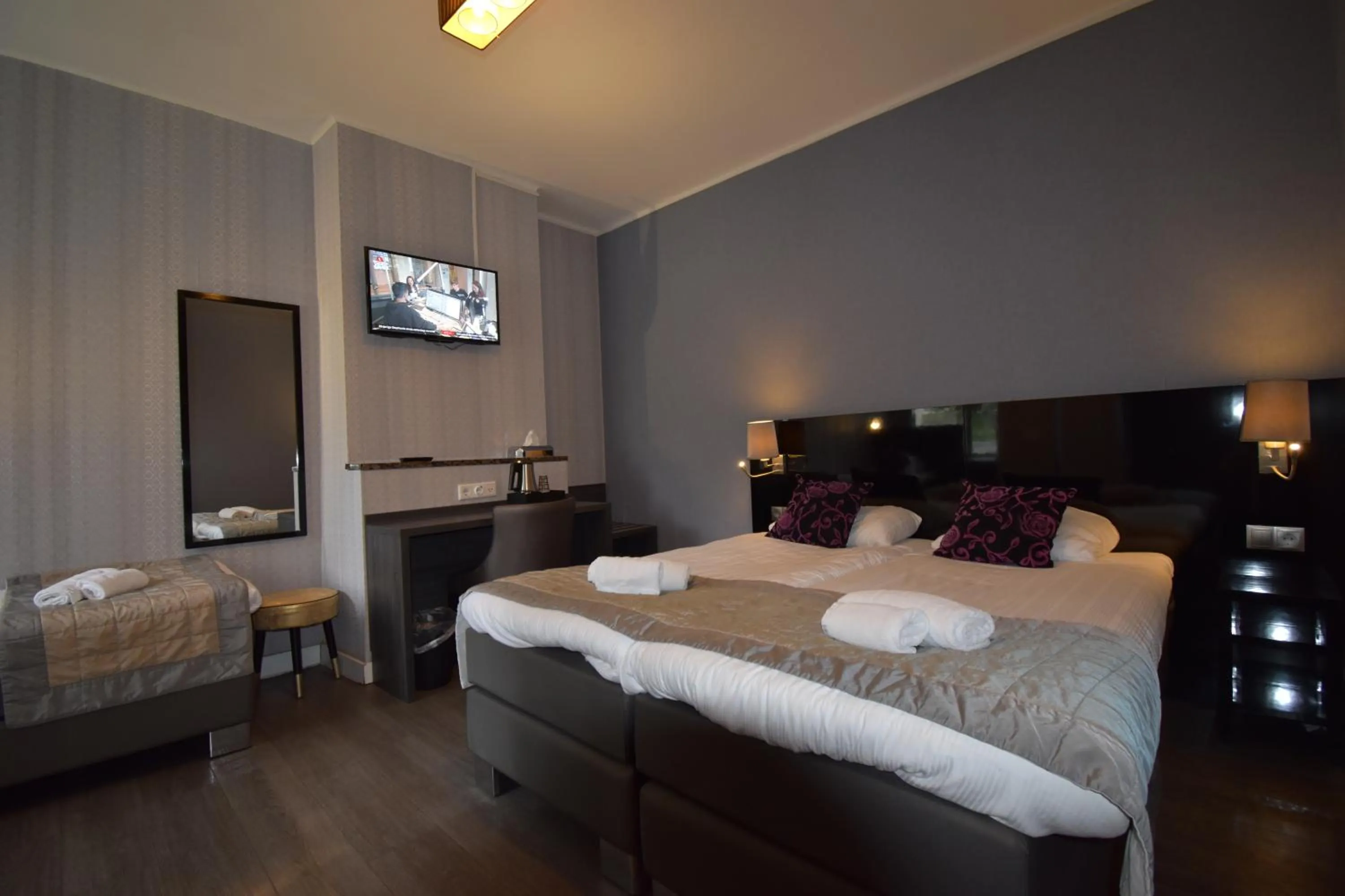 Bed in Hotel Hermitage Amsterdam