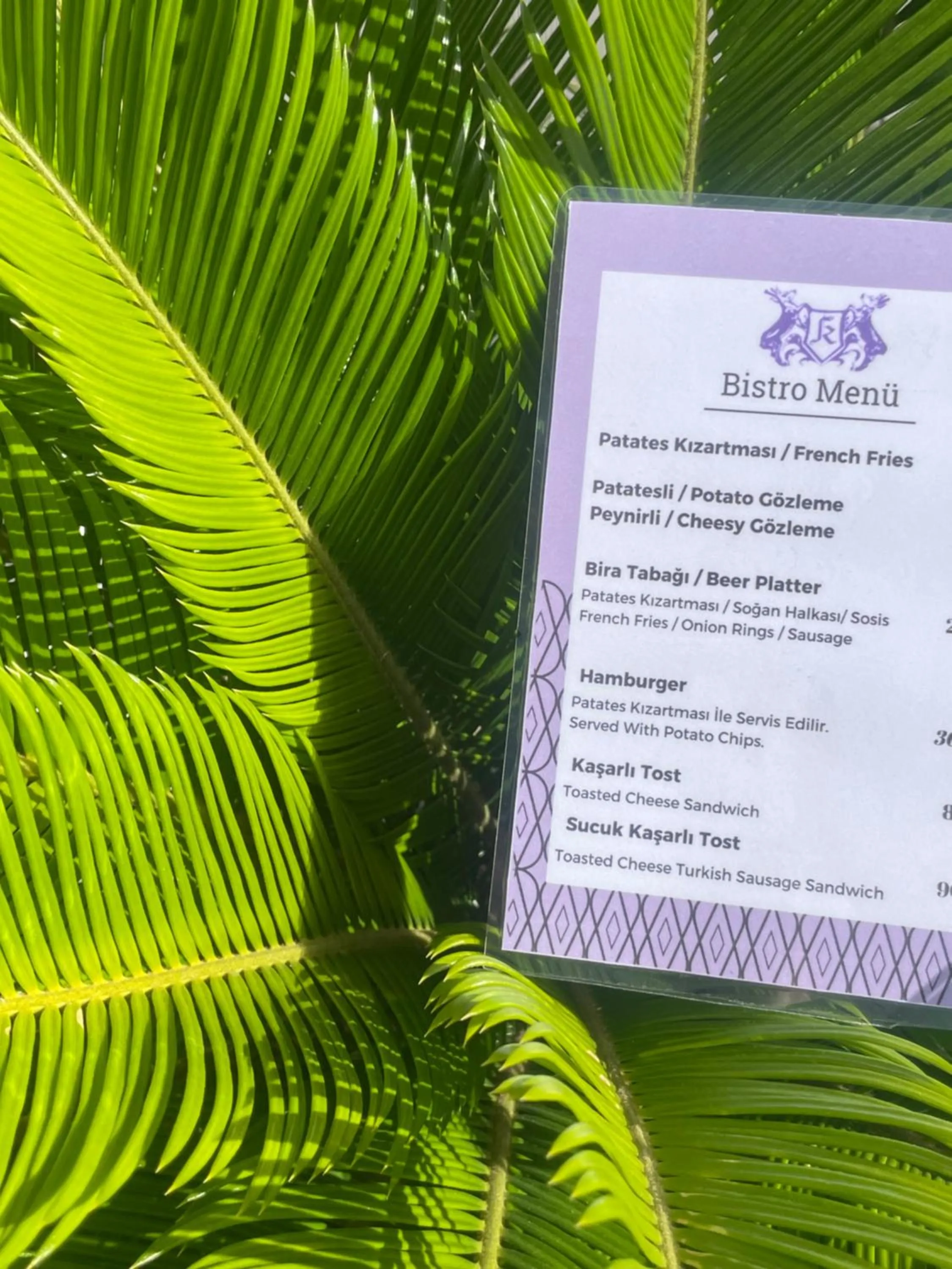 Restaurant/places to eat in Hotel Karacam