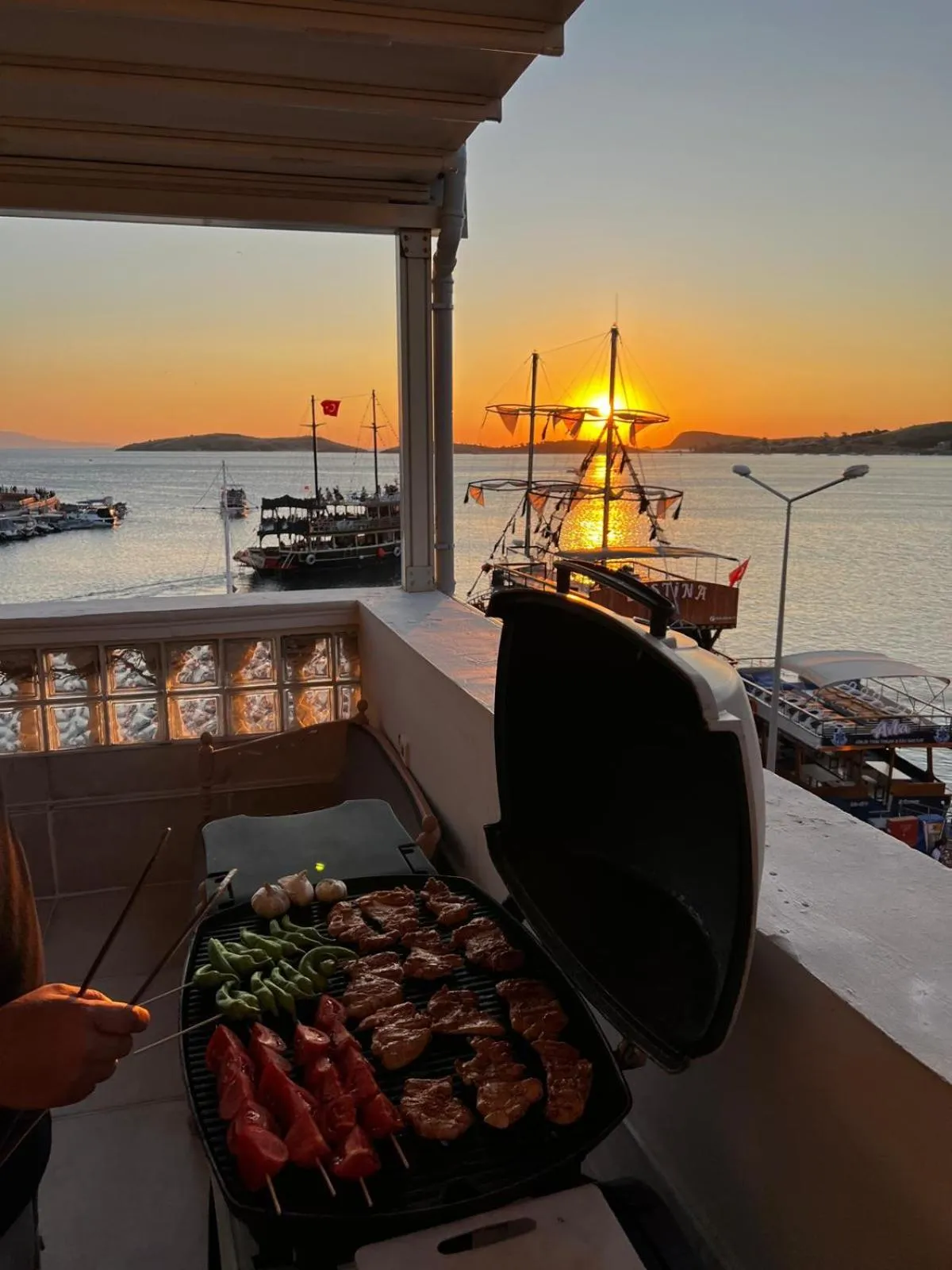 Balcony/Terrace in Hotel Karacam
