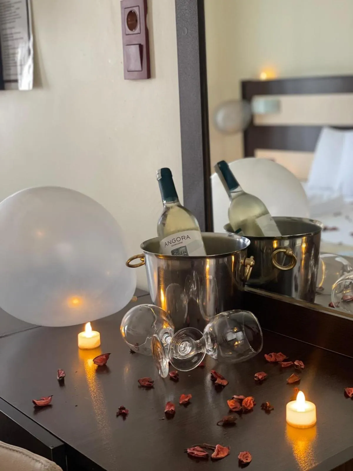 Bed in Hotel Karacam