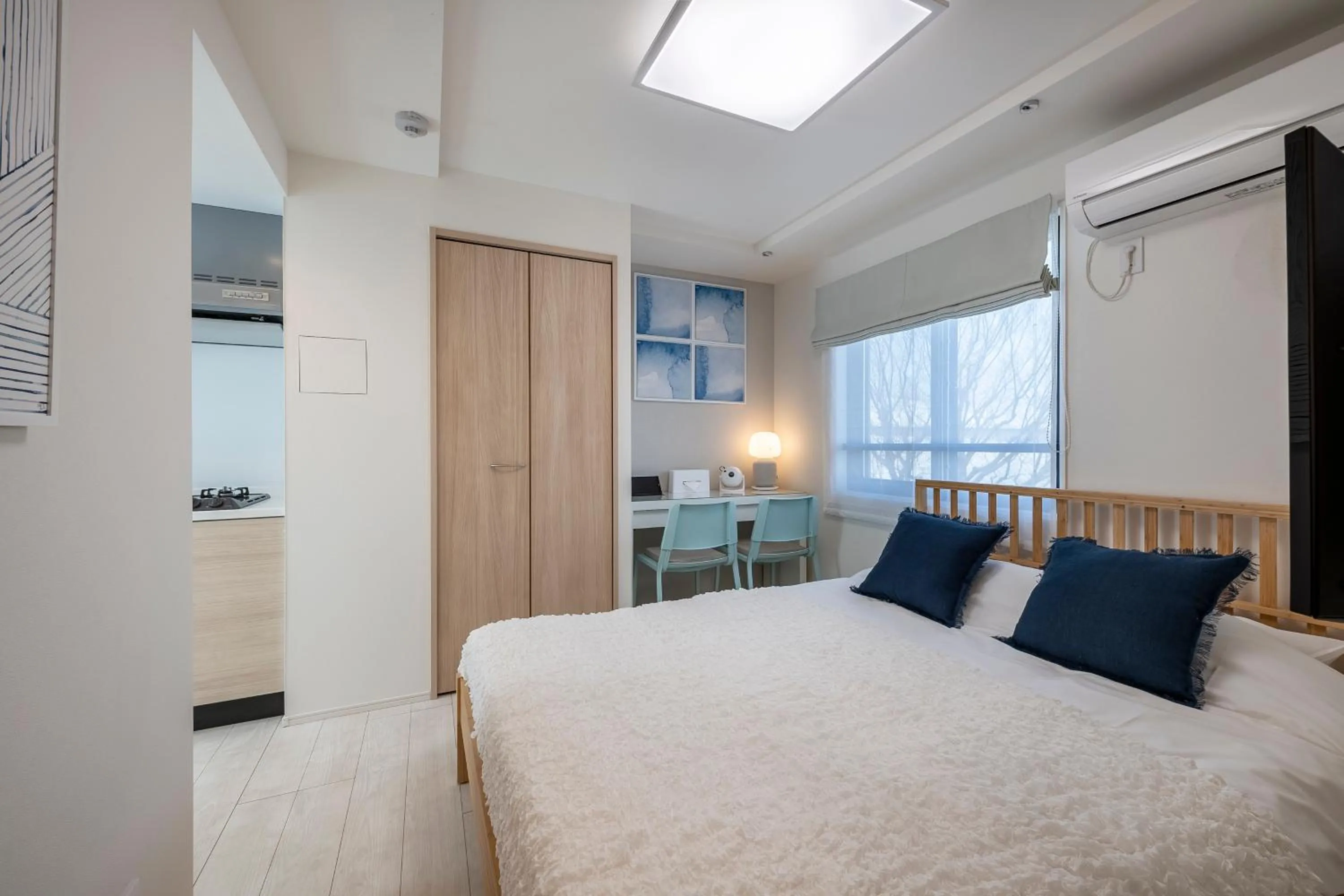 Bed in NOZOMIO PREMIER Meidaimae